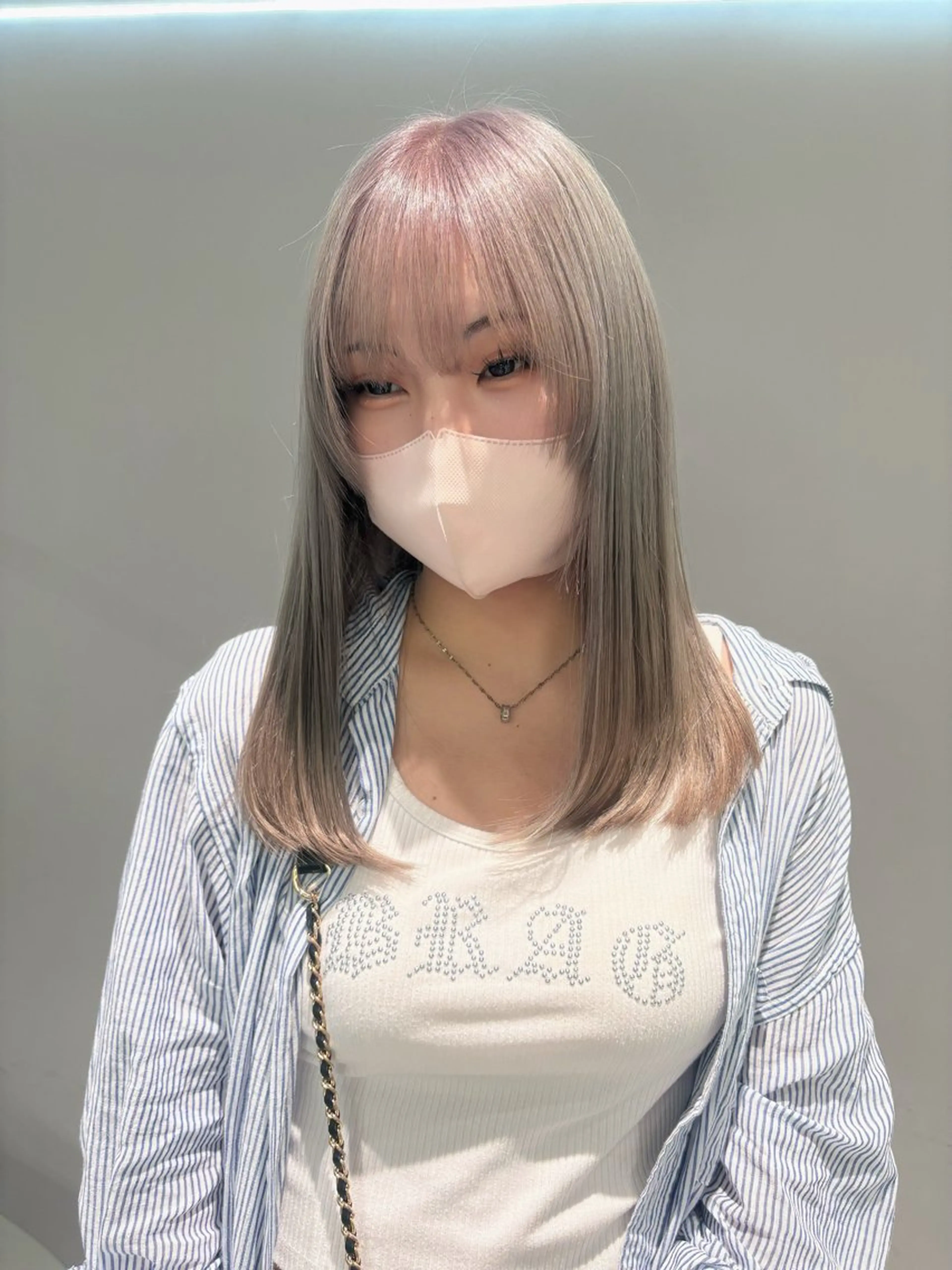 カラー ヘアカラー Harune/うる艶 ハイトーンのヘアスタイル