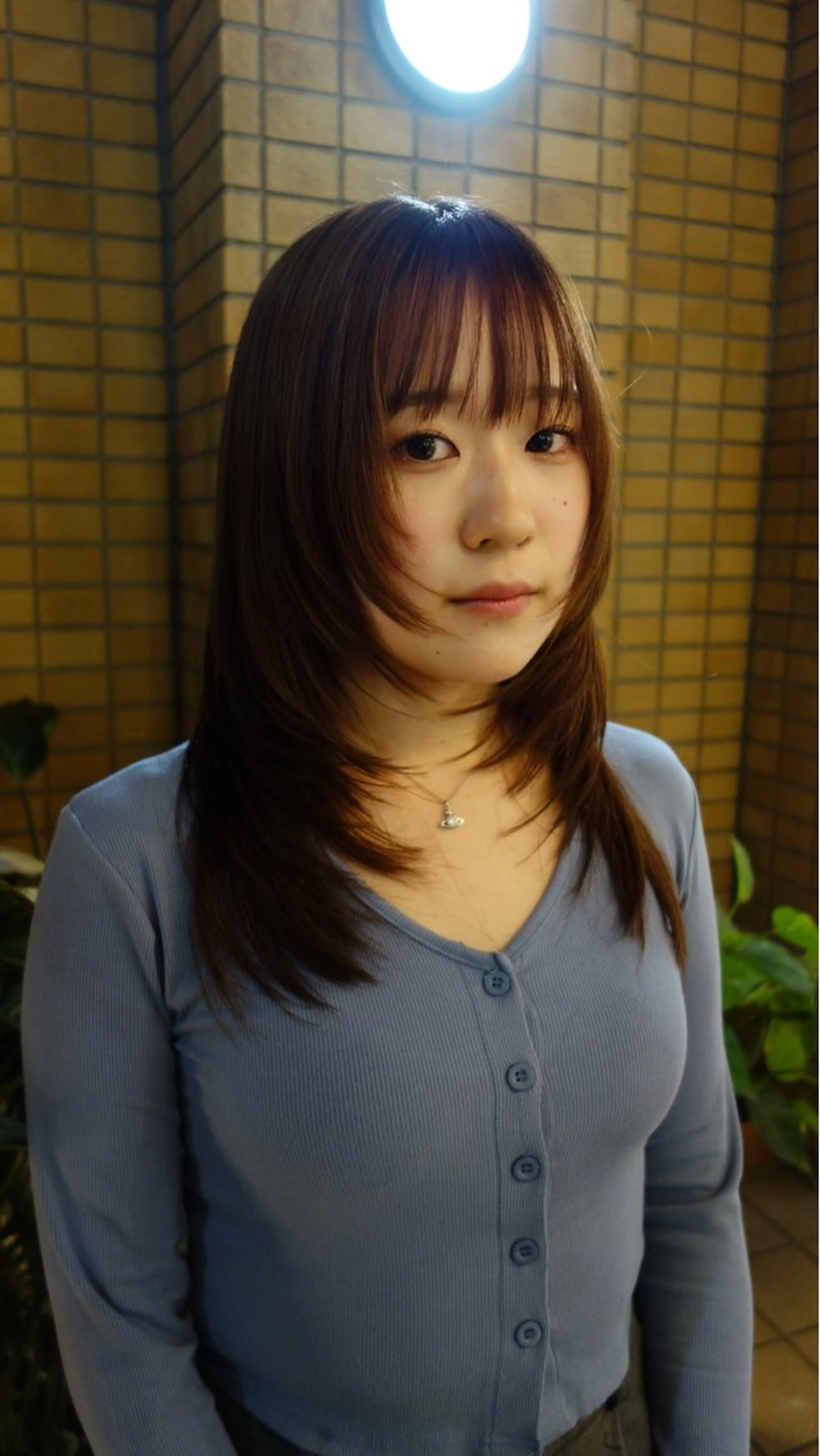 セミロング OASIS表参道所属・OASIS 表参道 ミカド サトル△のヘアスタイル