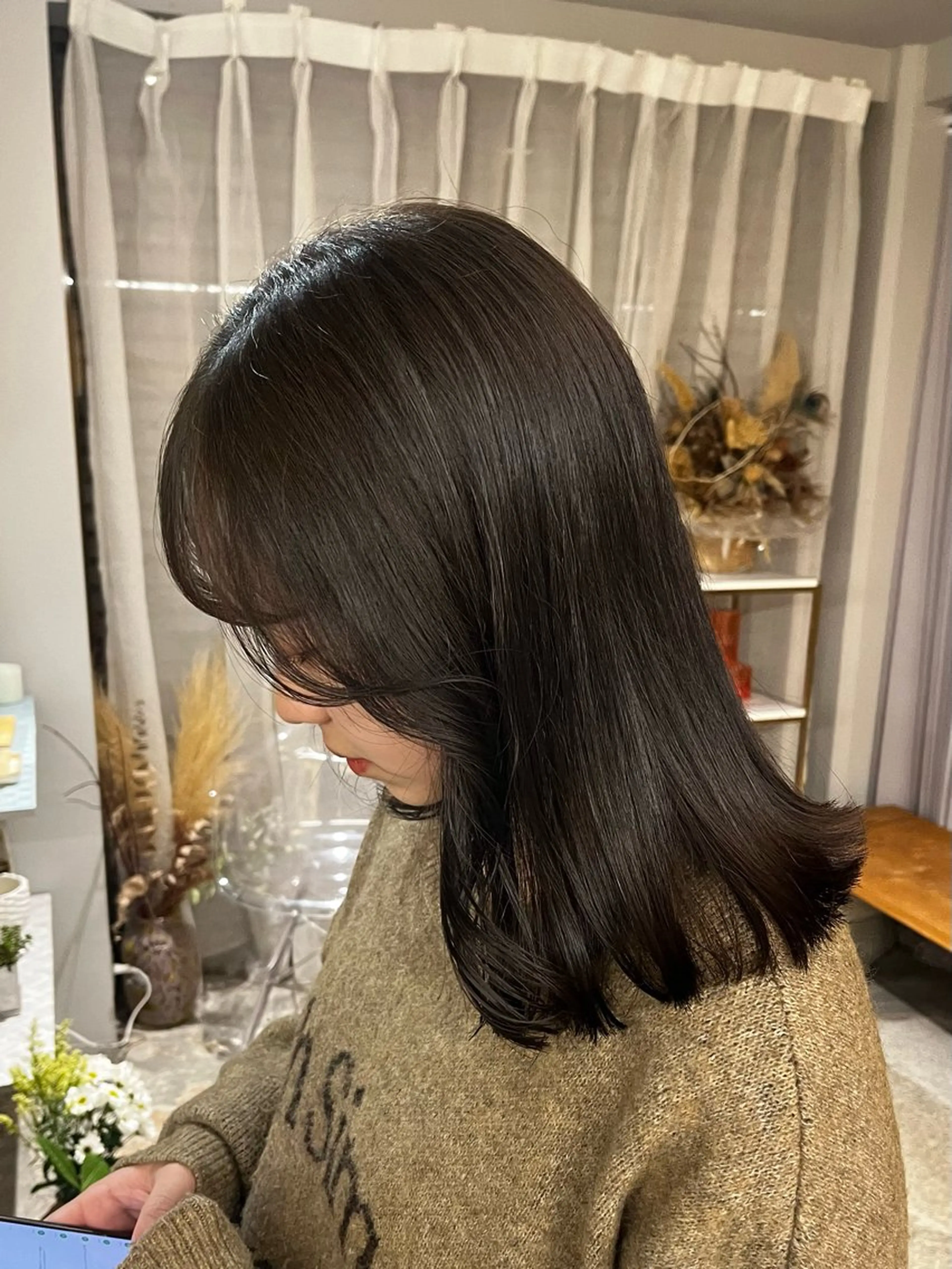 《ご新規様限定🌙》トレンドカラー+カット+ショートケアTR or シェルパTRの写真