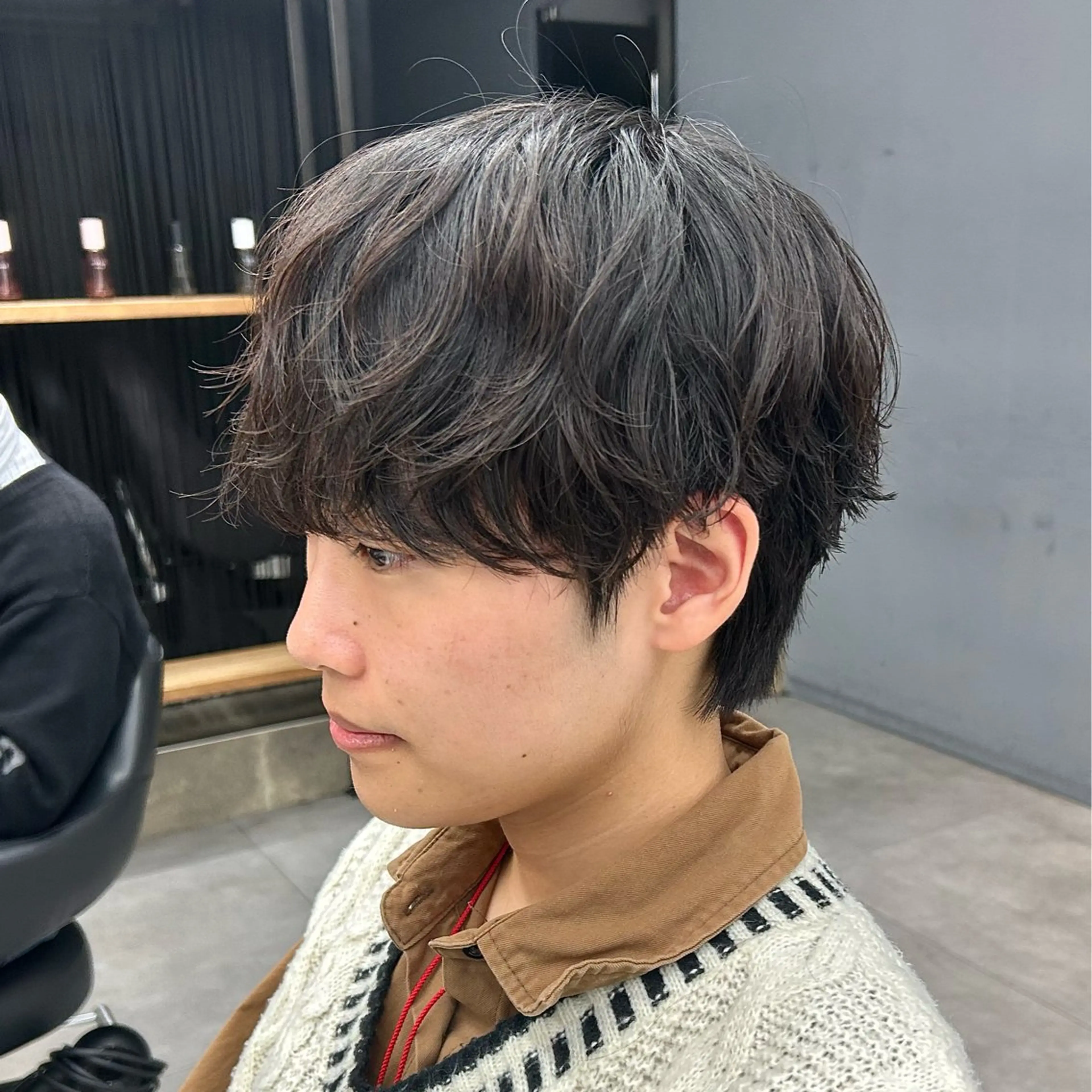 パーマ メンズ メンズパーマ カット パーマ 韓国ヘア🇰🇷 メンズパーマ/つかさのヘアスタイル