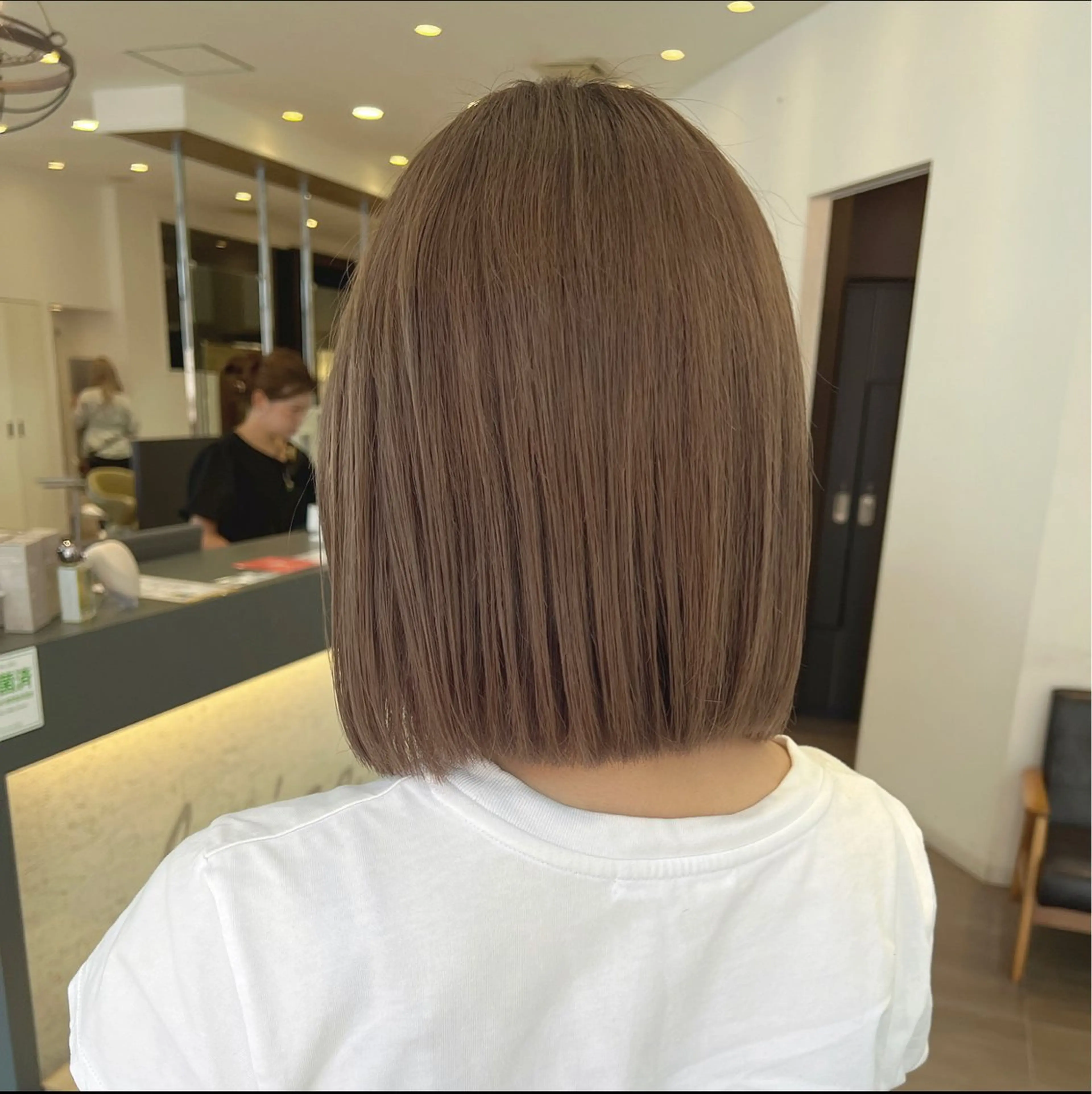 ショート カラー ブラウンカラー モカブラウン ボブ 🎀🕊RION 🩰のヘアスタイル