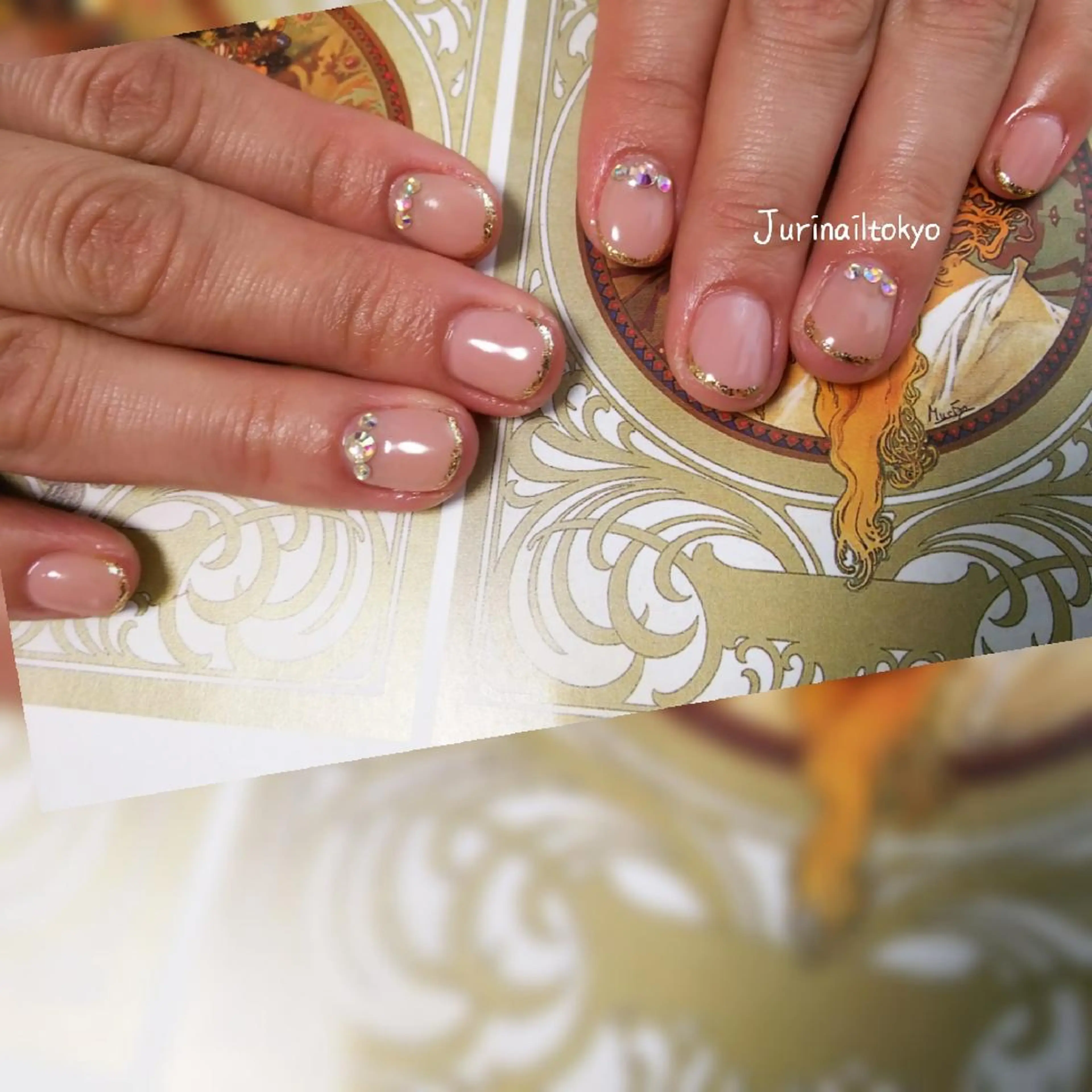 ネイル クリアネイル 韓国ネイル マグネットネイル ニュアンスネイル シンプルネイル jurinailtokyo所属・jurinail tokyoのネイルデザイン