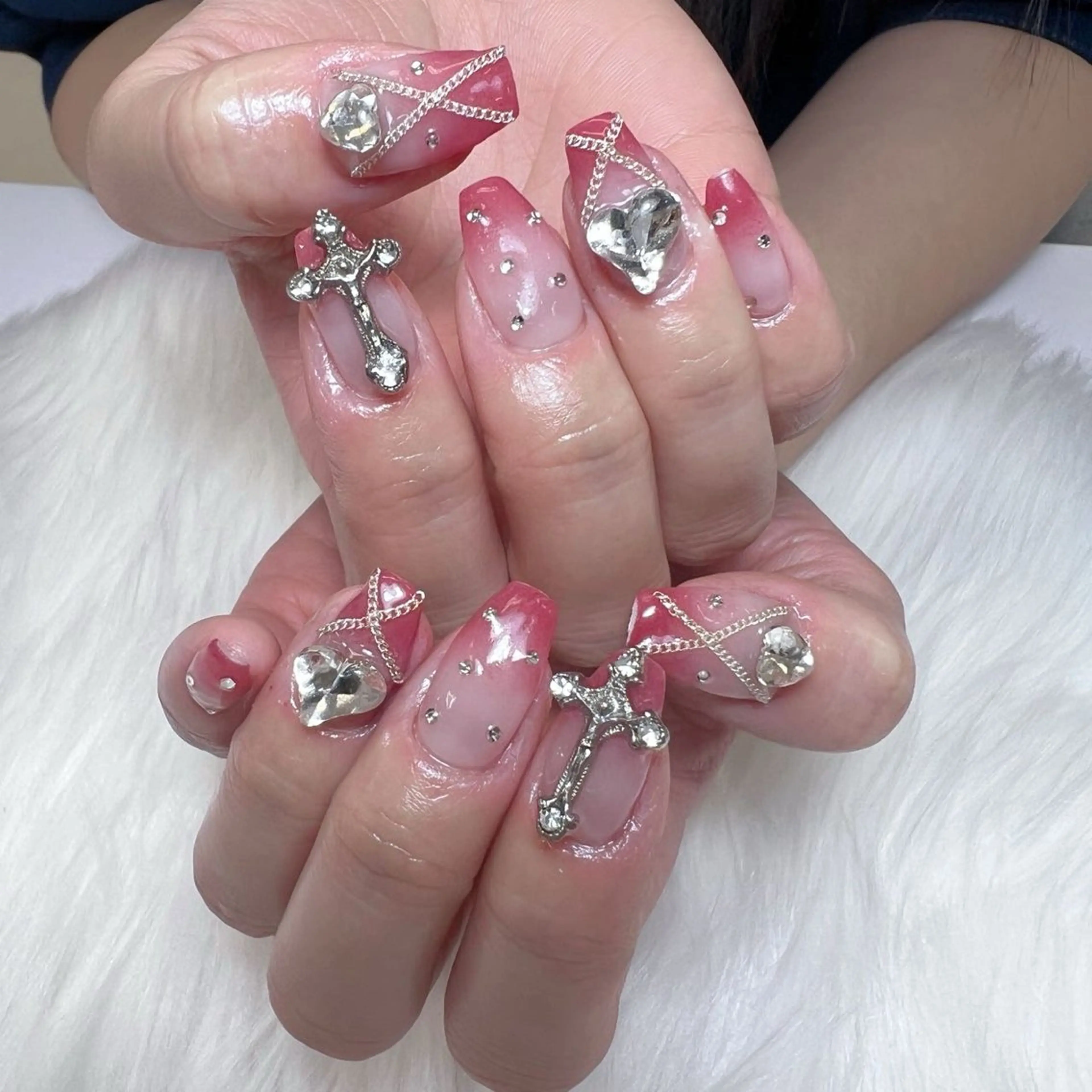 ネイル ジェルネイル ハート ワンホンネイル Painty所属・Painty nailのネイルデザイン