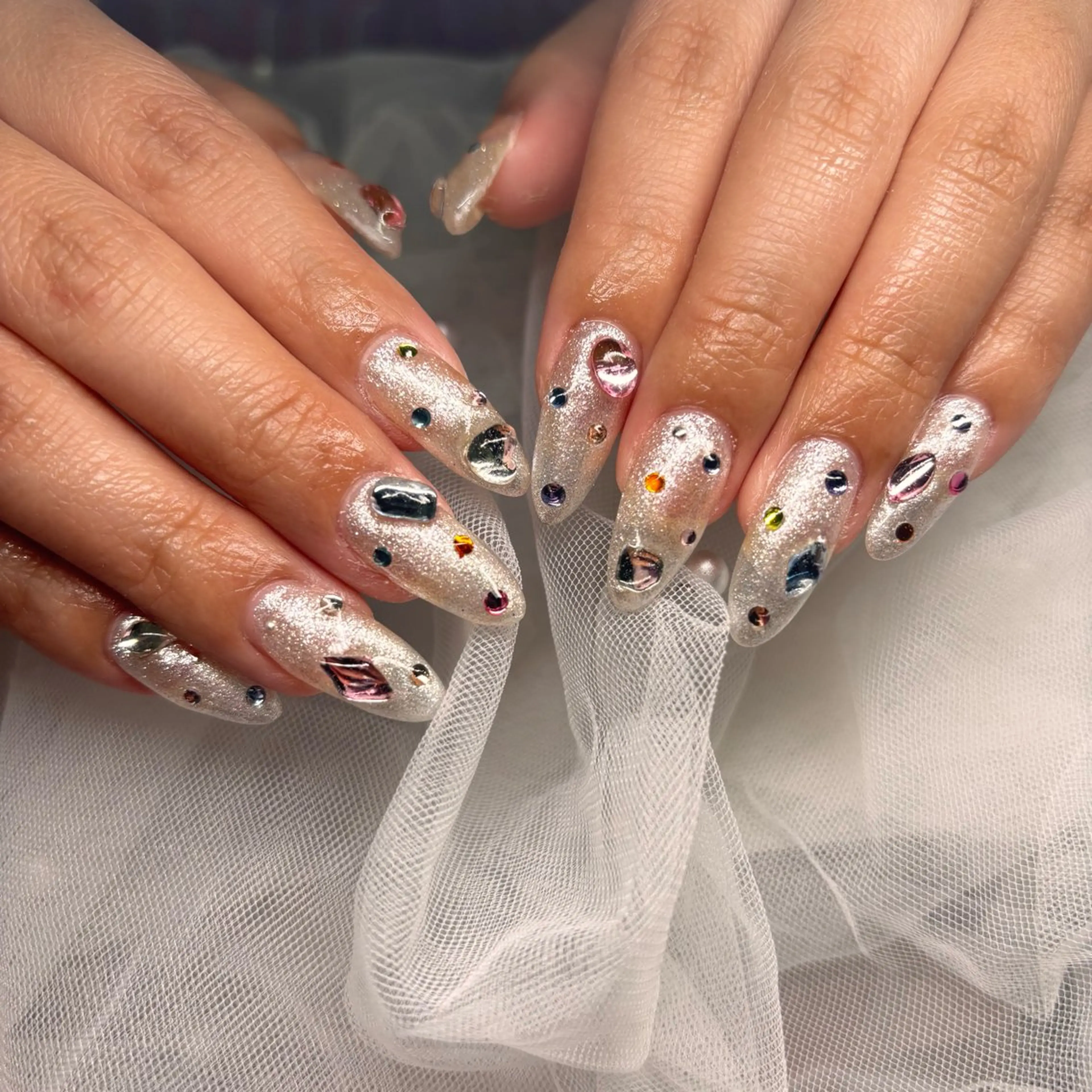 ネイル ハンドネイル RE💟N.NAIL ラテン系お姉さんのネイルデザイン