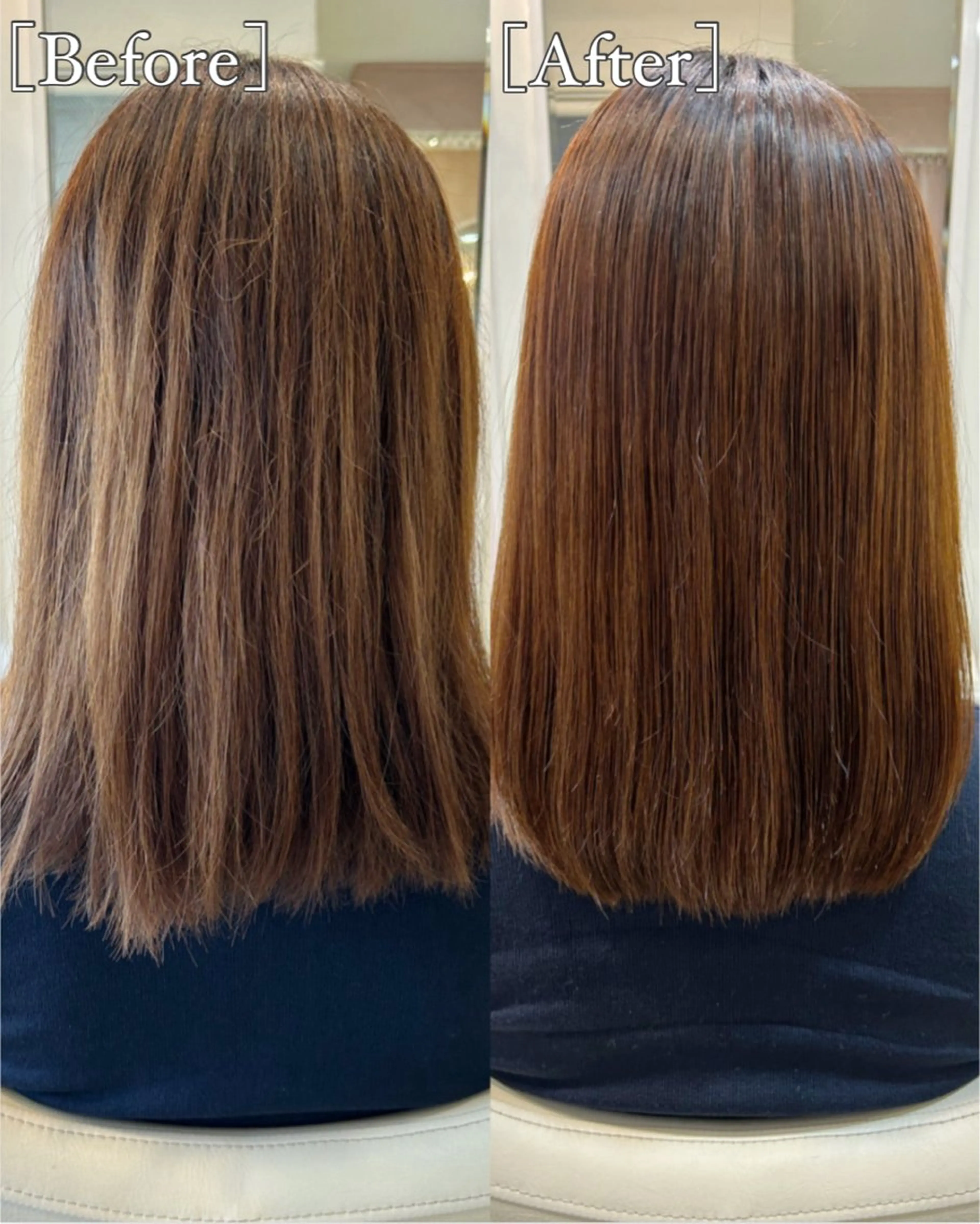 セミロング 縮毛矯正 カット 縮毛矯正 トリートメント 高橋 佑のヘアスタイル