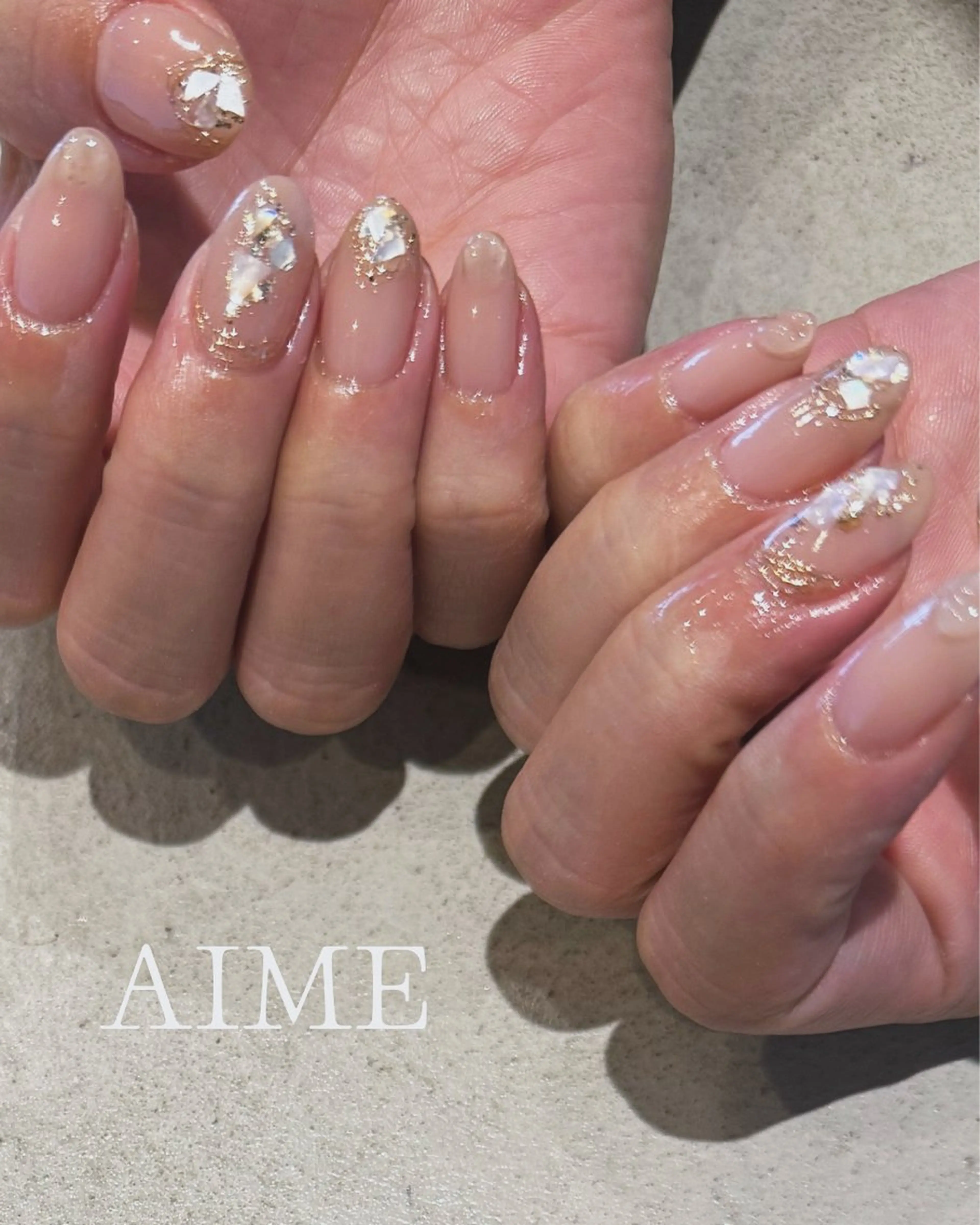 ネイル アートネイル ハンドネイル AIME （momo）のネイルデザイン