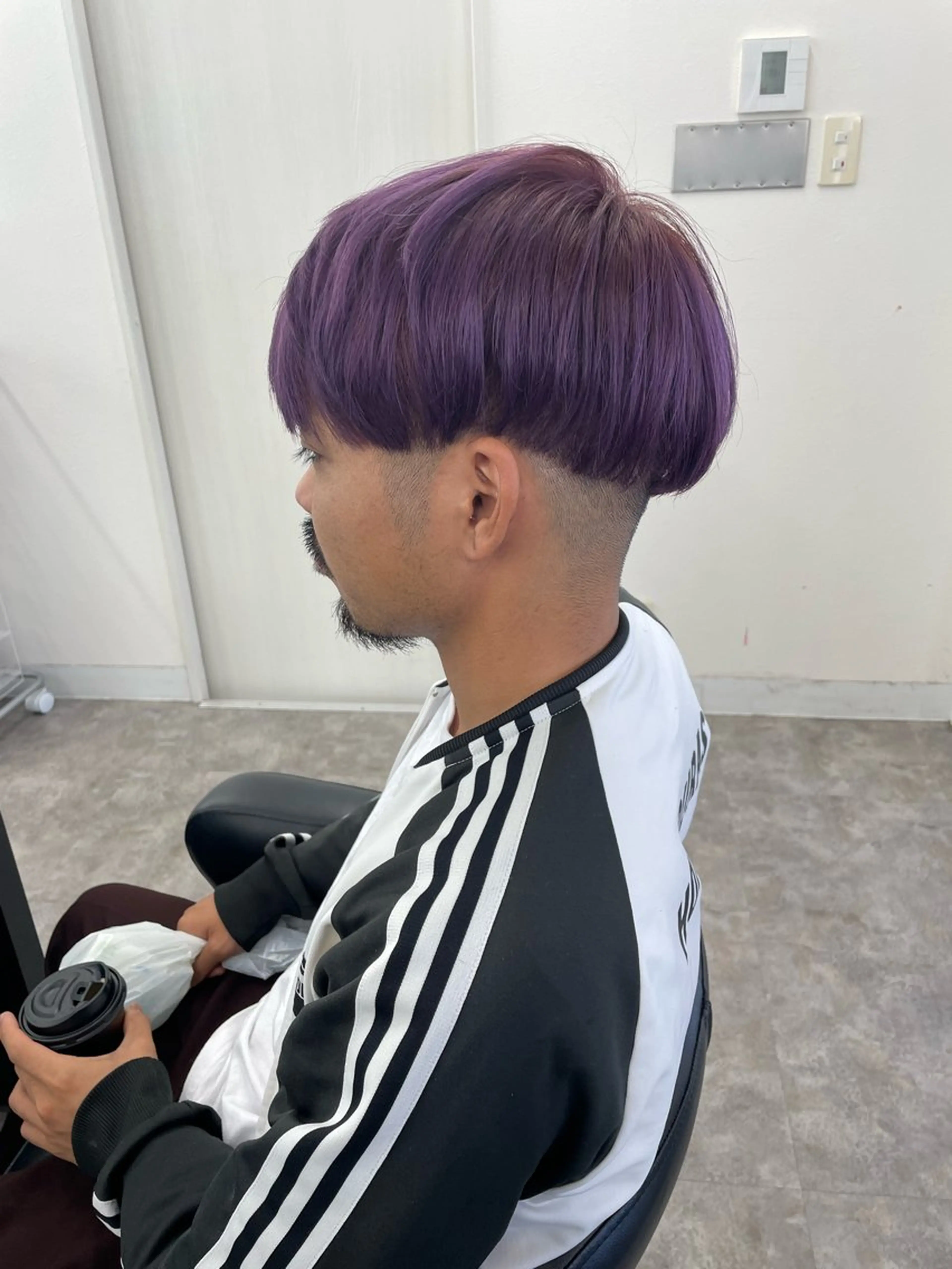 ショート カラー ブリーチ ピンクカラー ピンクパープル パープルカラー LOBY浦添店所属・LOBY浦添店 NABEのその他イメージ