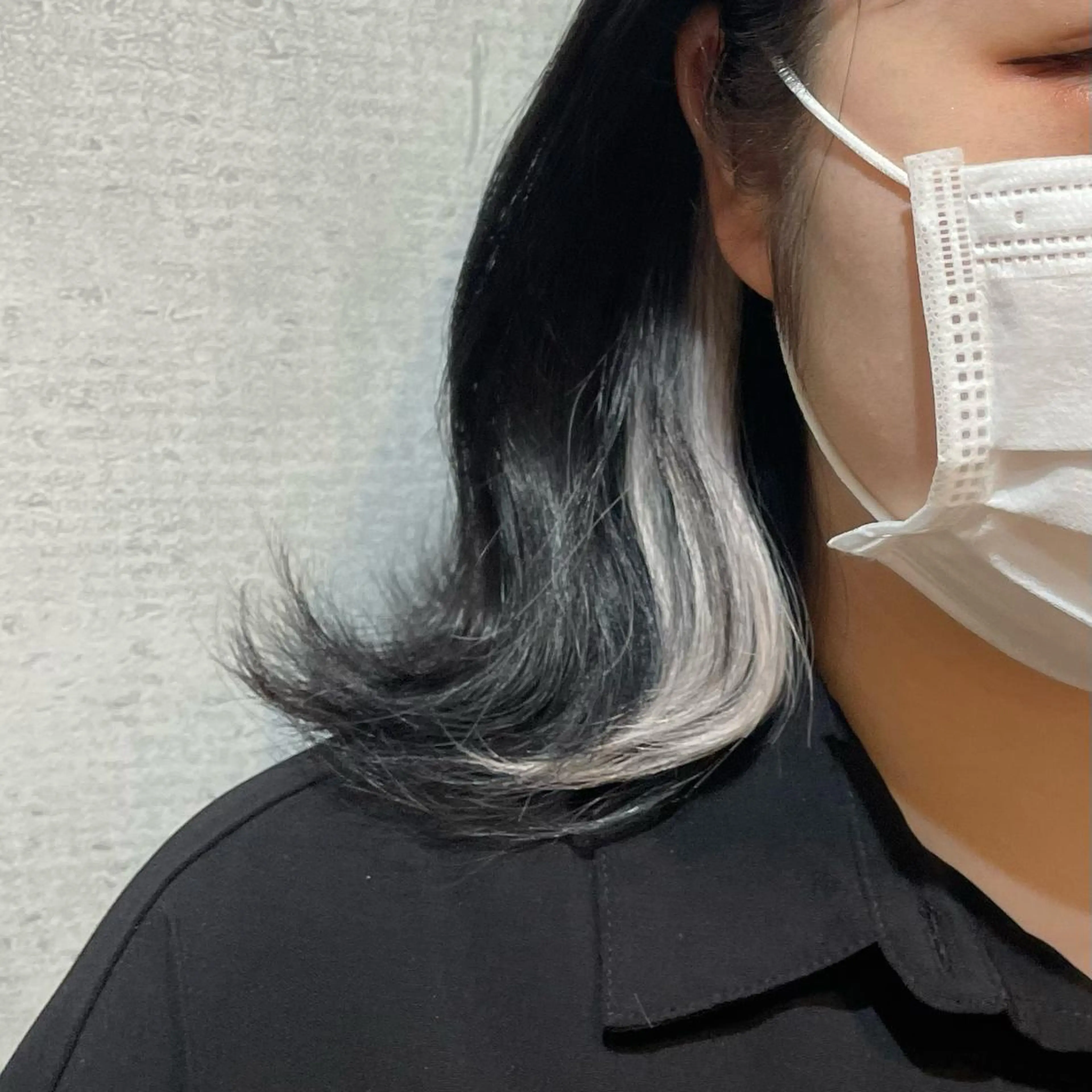 セミロング ヘアアレンジ エクステ chic 有山 美瑠のヘアスタイル