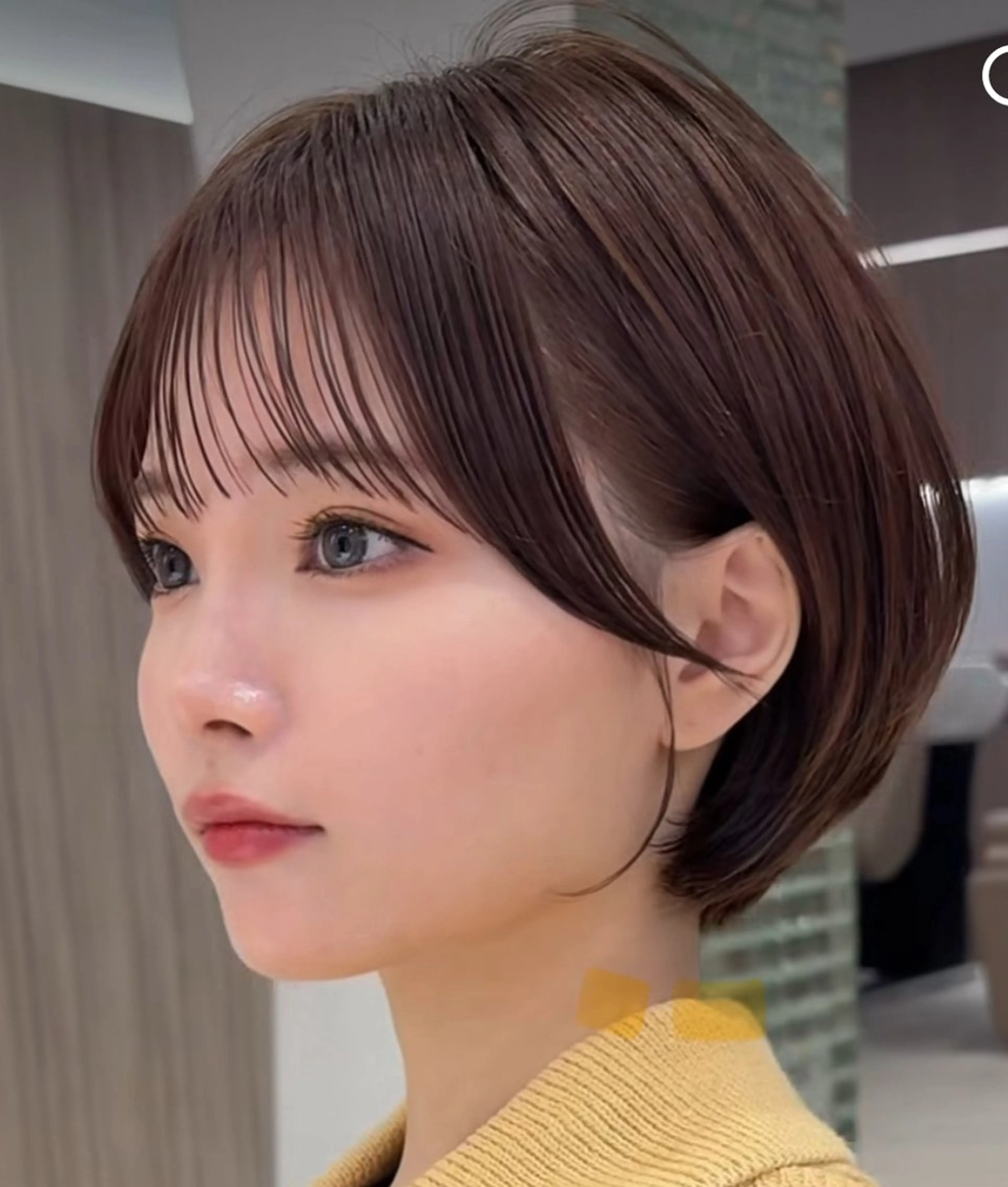 ショート 丸みショート 似合わせカット ショートヘア ショート✂️ 無料カット🔥すかいのヘアスタイル