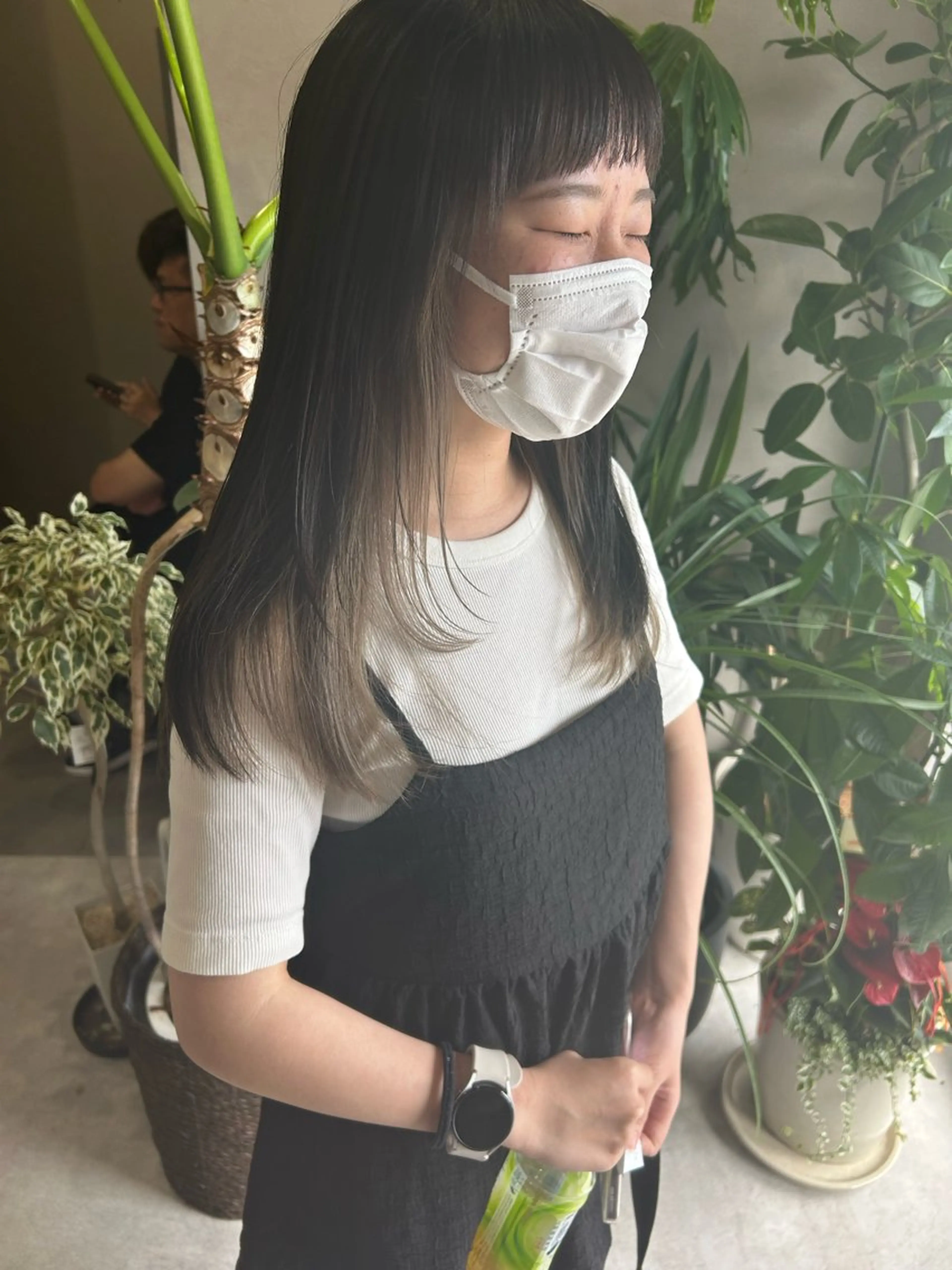 セミロング レイヤーカット カット ヘアカラー トリートメント ITO AYUMIのヘアスタイル