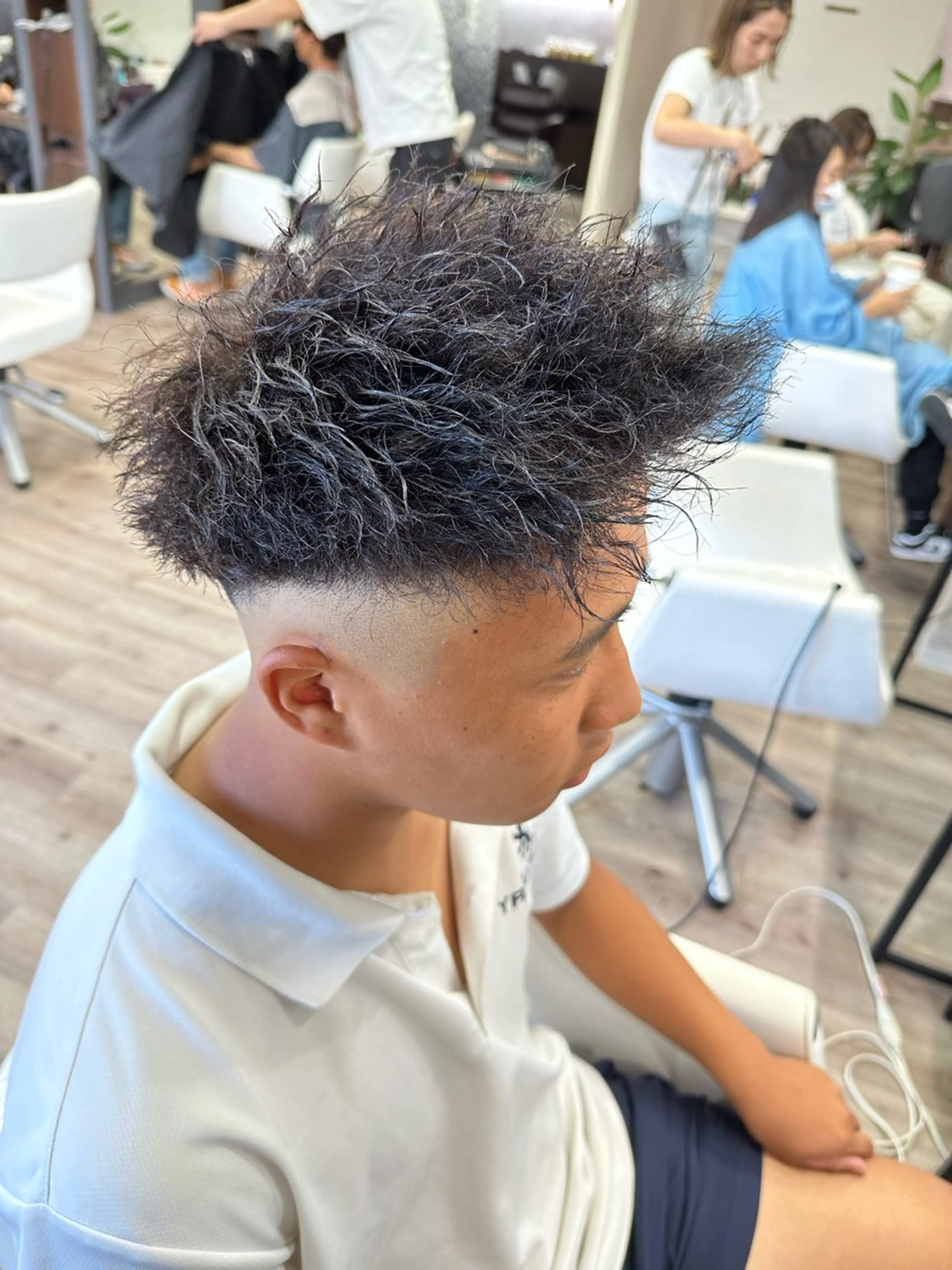 メンズ フェードカット 平林 弥斗のヘアスタイル