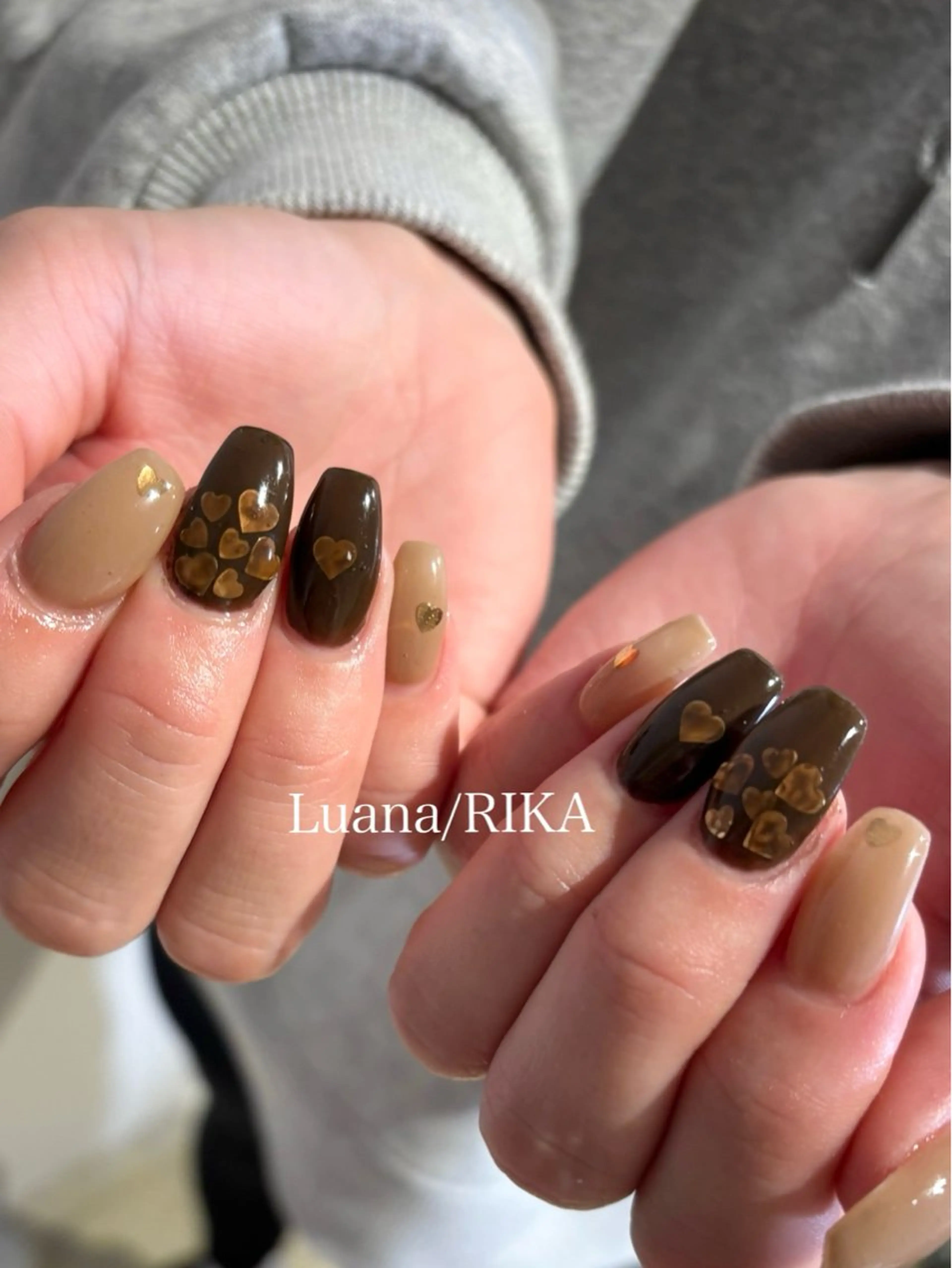 ネイル ハンドネイル Nail Salon Luana Rikaのネイルデザイン