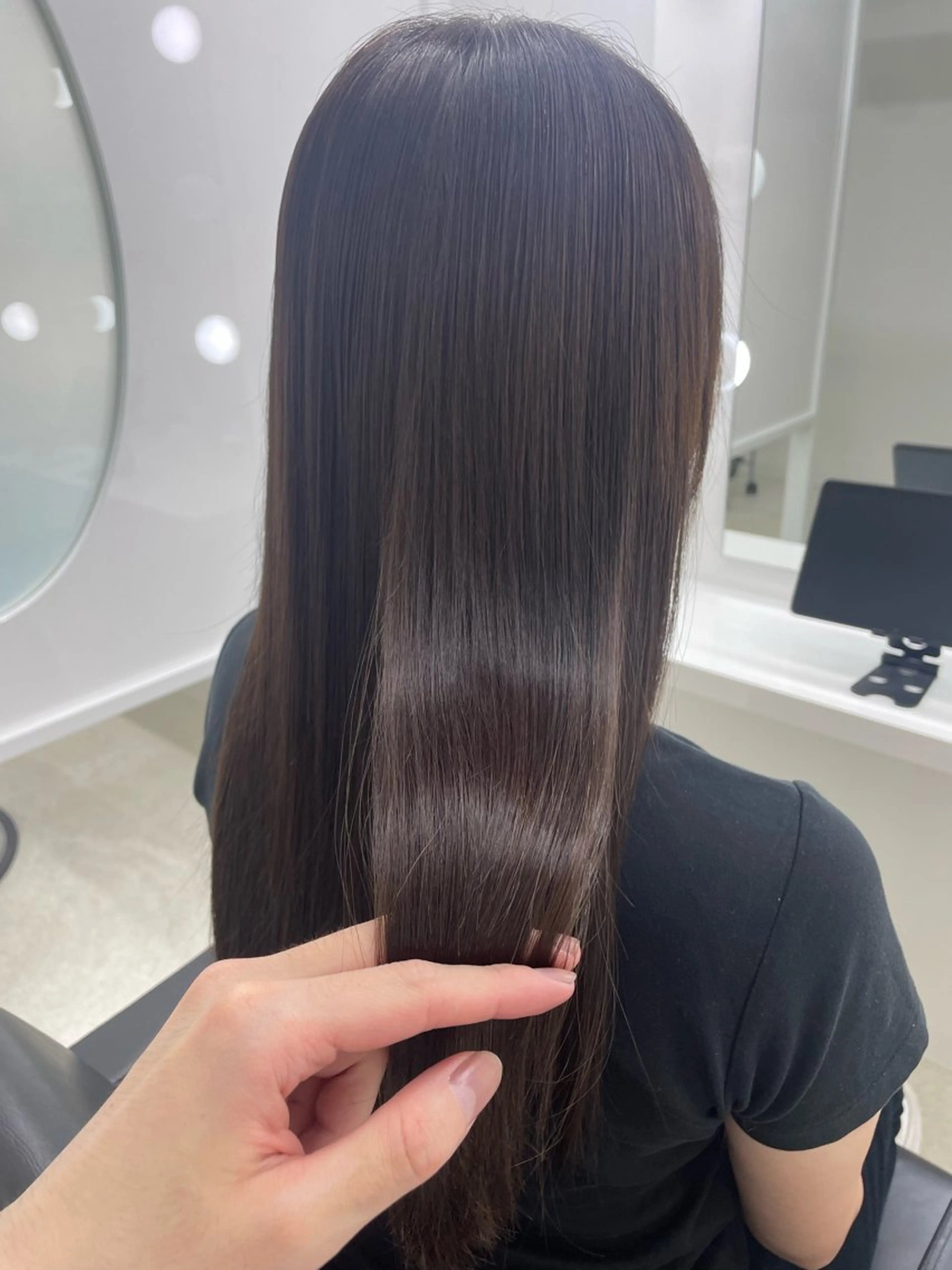 セミロング トリートメント 冨木 雄斗のヘアスタイル