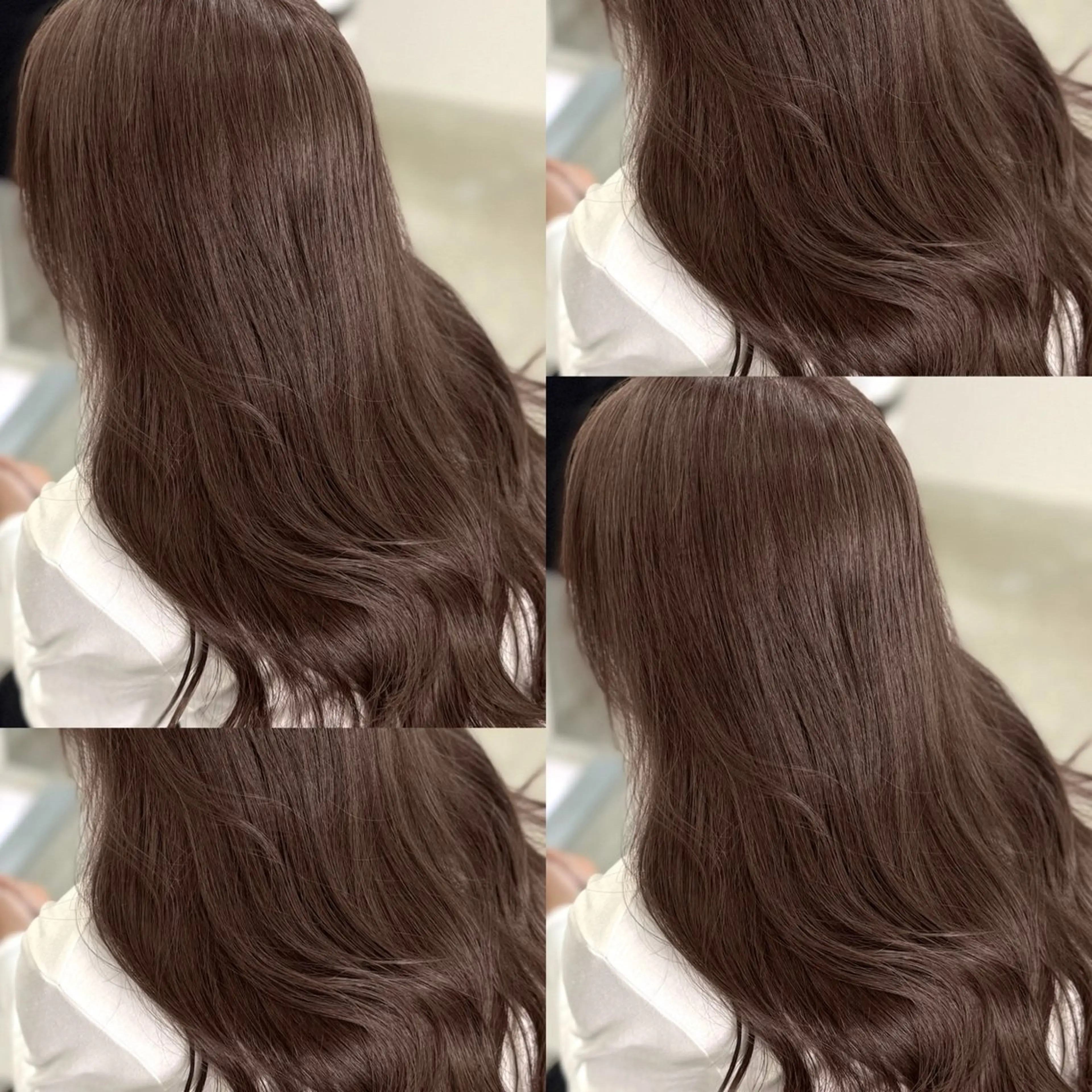 ロング カット ヘアカラー トリートメント 🌟透明感カラー 🌟松岡勇輝のヘアスタイル