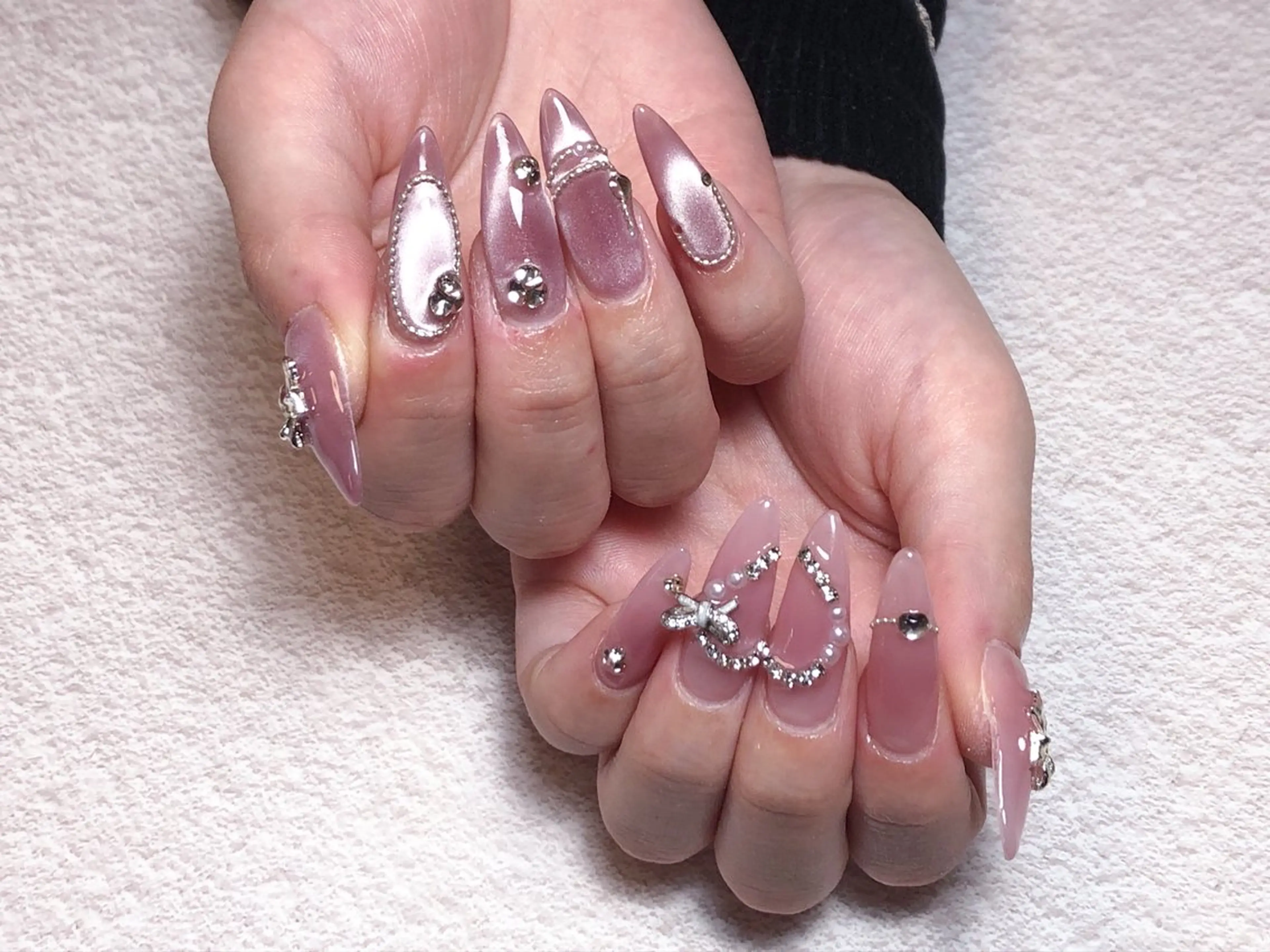 ネイル ハンドネイル 🐈yun nail ソン🐈のネイルデザイン