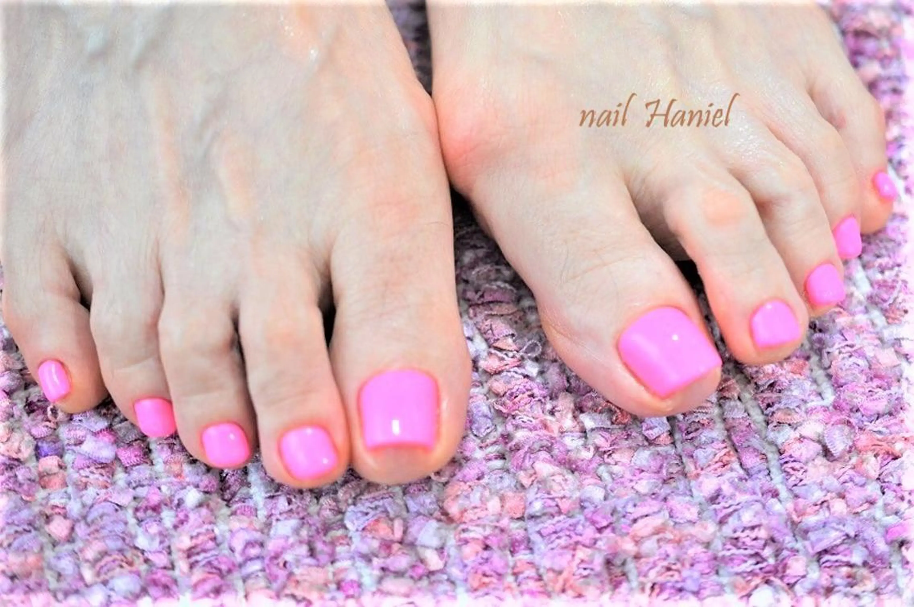 ネイル フットネイル ジェルネイル nail Haniel所属・半蔵門サロンハニエル 魅神 ちよのネイルデザイン