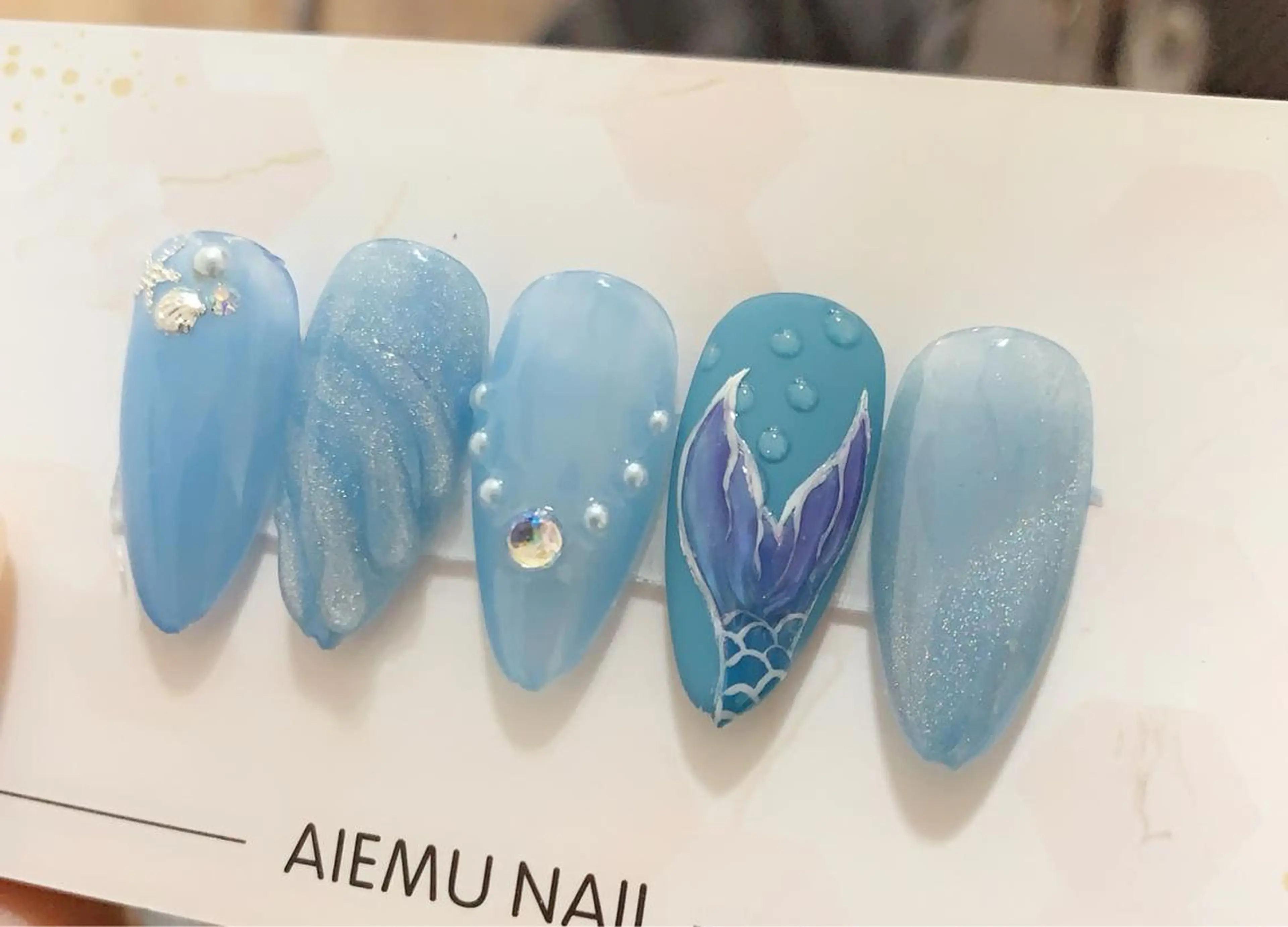 ネイル ハンドネイル 💅E•U•B NAIL🌹所属・横浜市中区曙町 ネイルE·U·Bのネイルデザイン