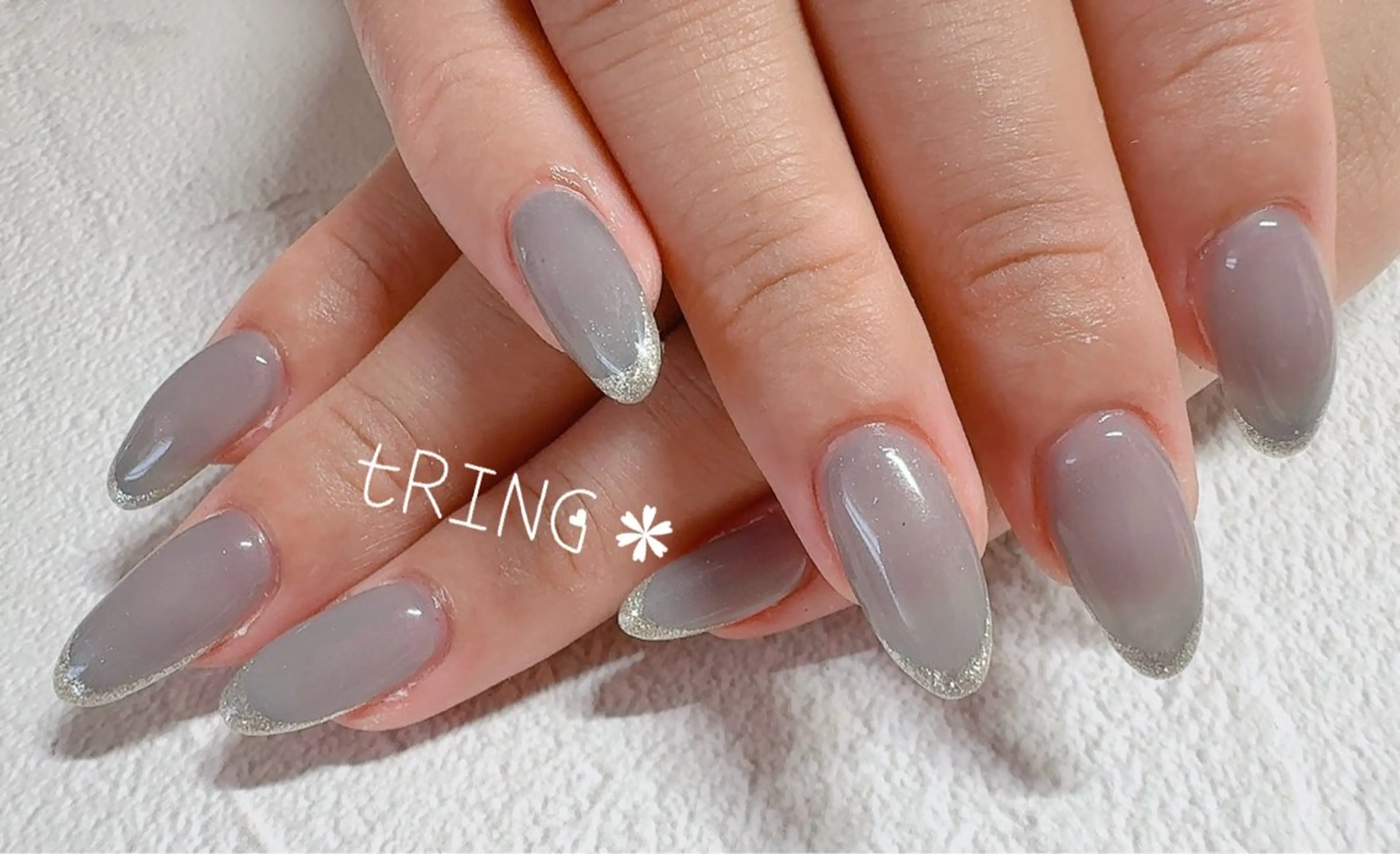 ネイル ハンドネイル tRING＊ しいの木台のネイルデザイン