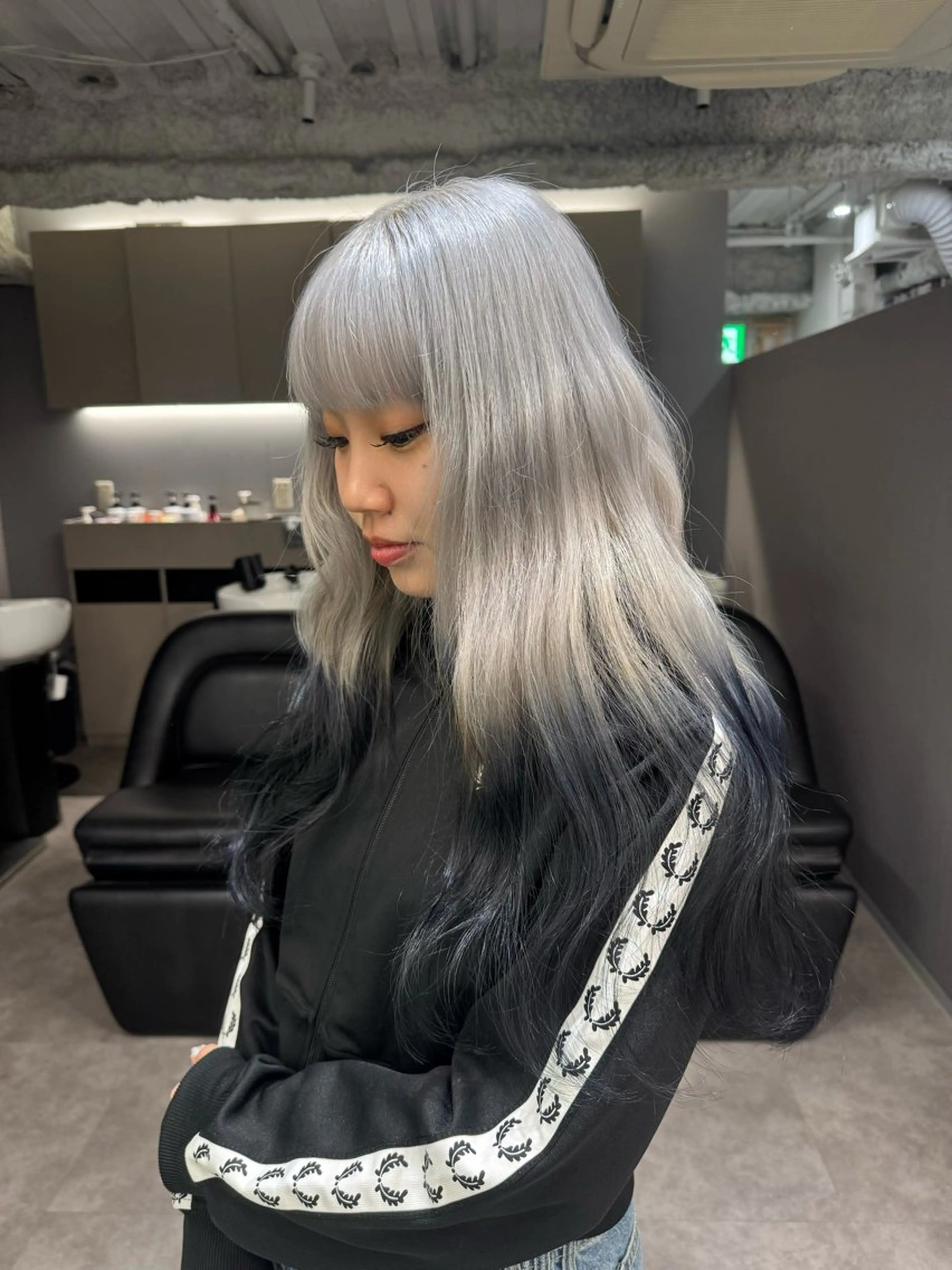 ロング カラー ヘアカラー ハイトーン/名古屋 Hinakiのヘアスタイル