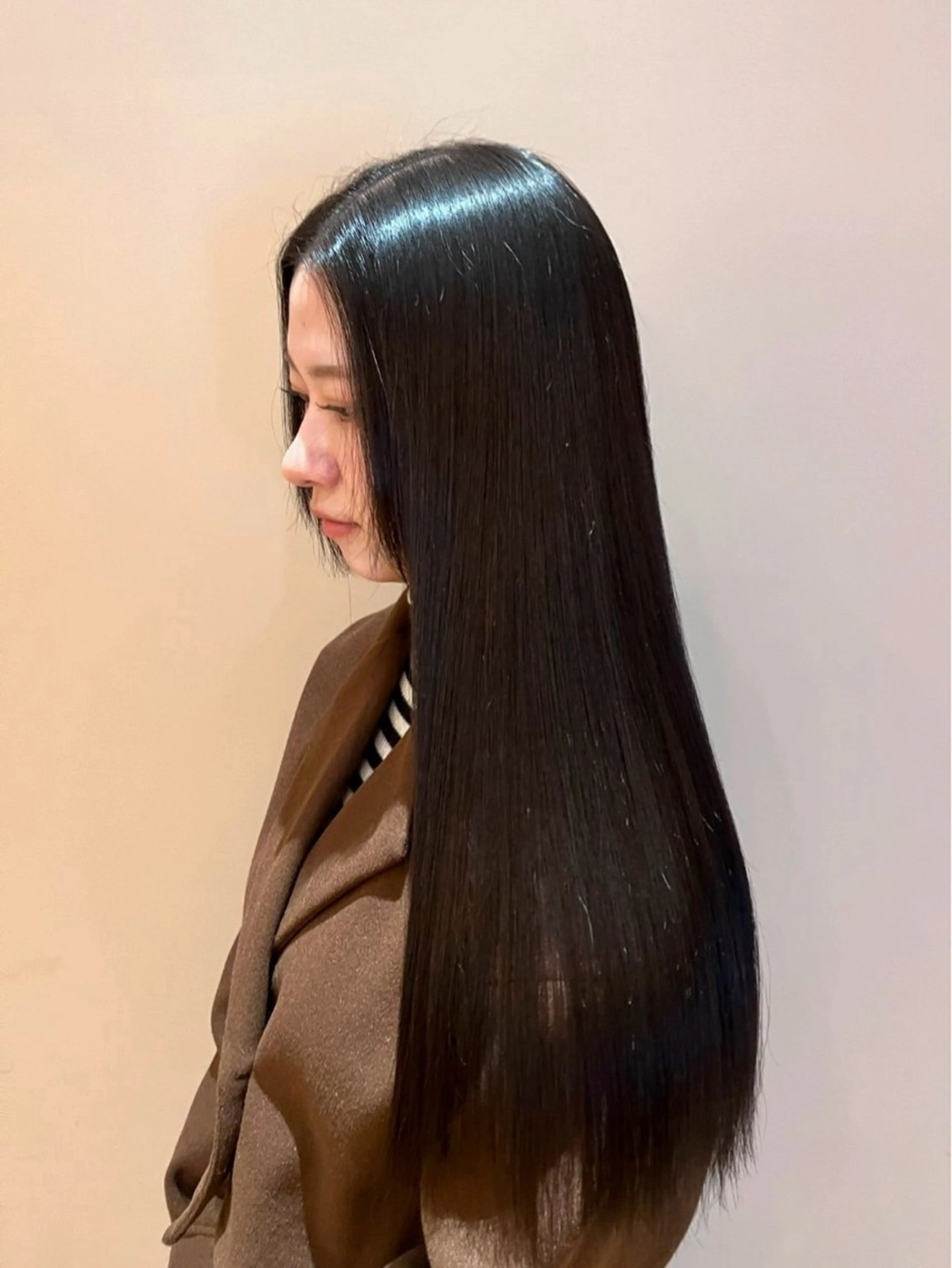 ロング EMANONシェアサロン千葉所属・Manami☁️ 縮毛/カットモデルのヘアスタイル