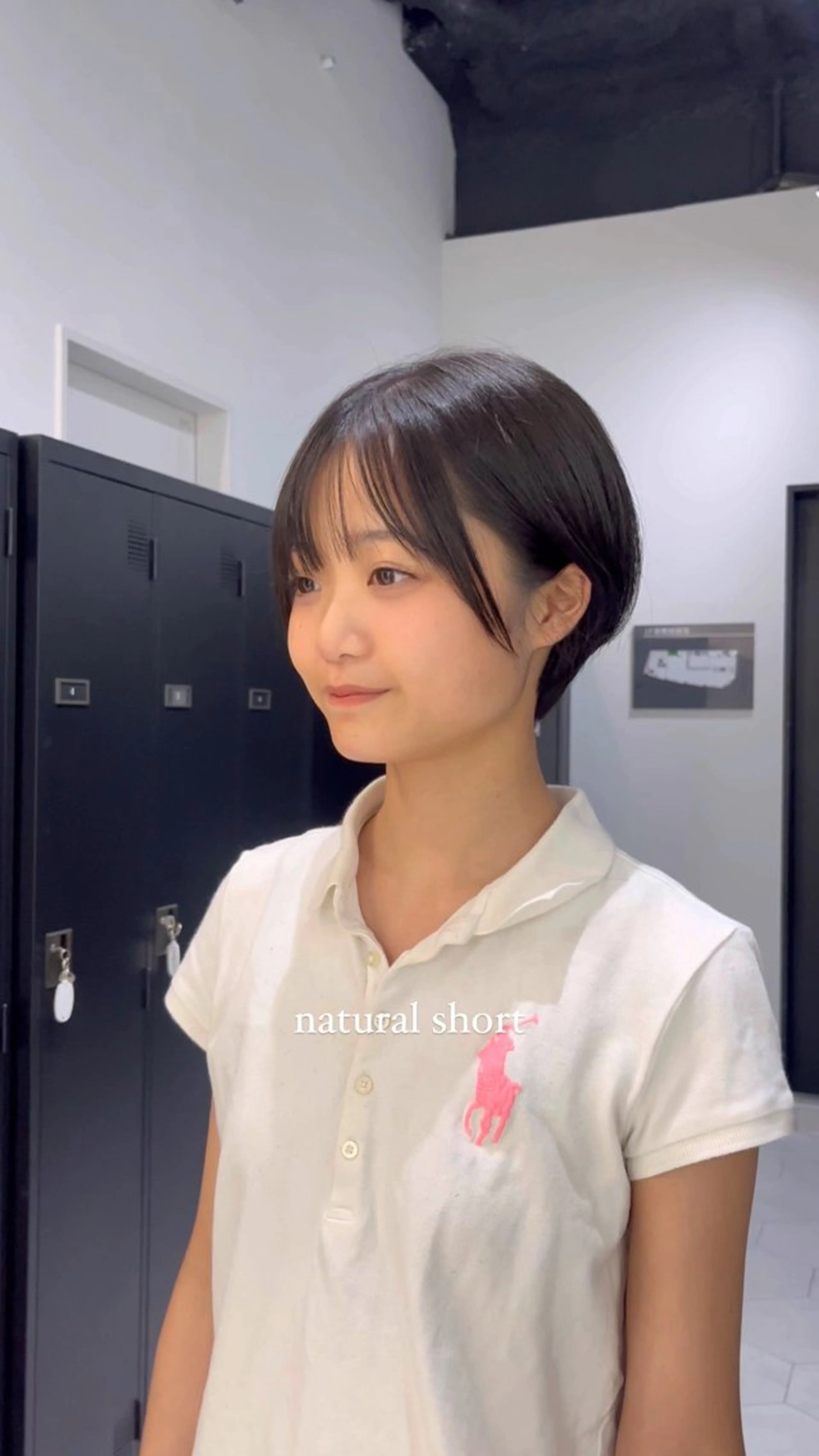ショート ショートヘア カット 石塚 瑛里菜のヘアスタイル