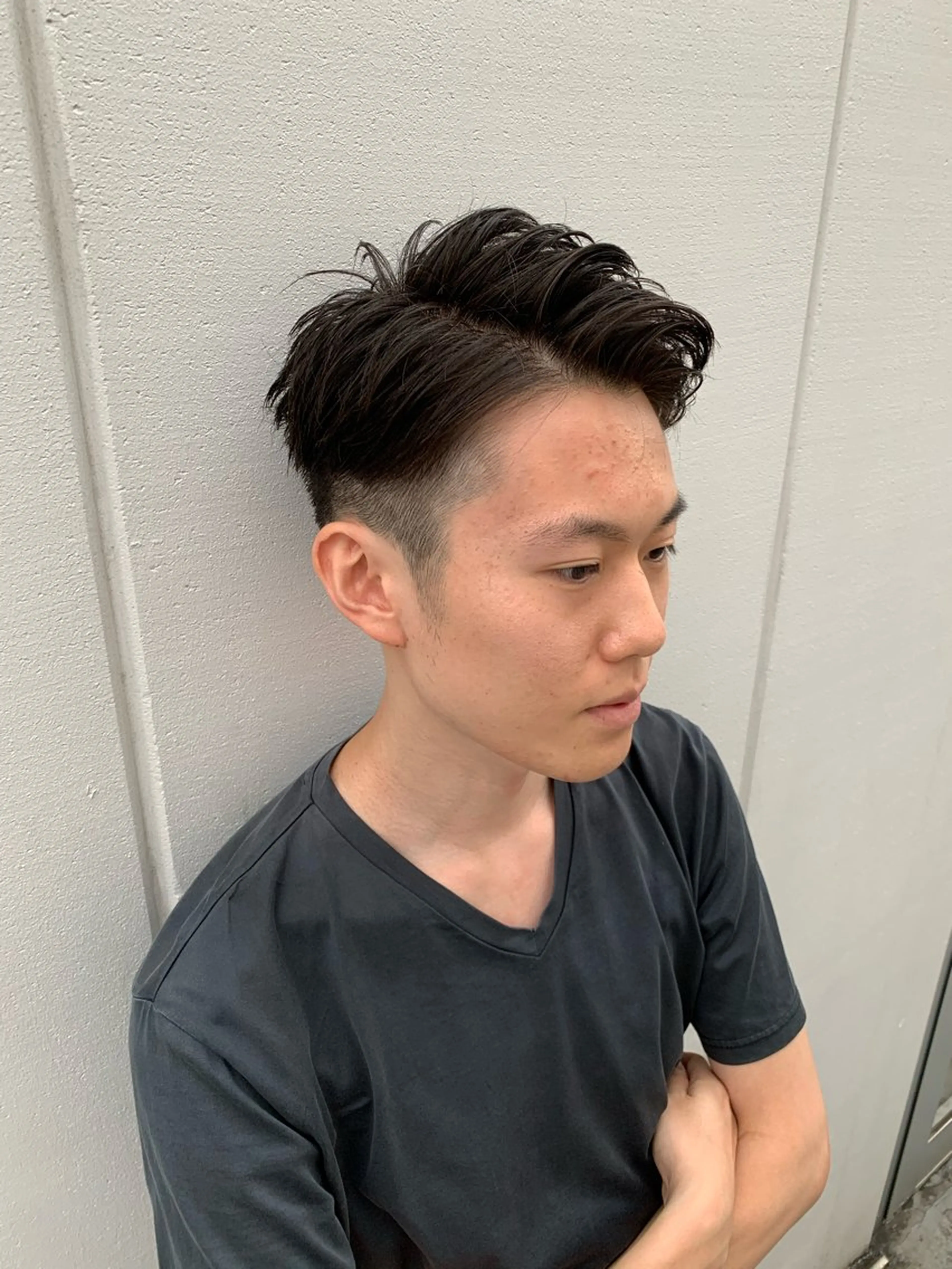ショート 錦糸町/Men's cutパーマ石川史弥のヘアスタイル