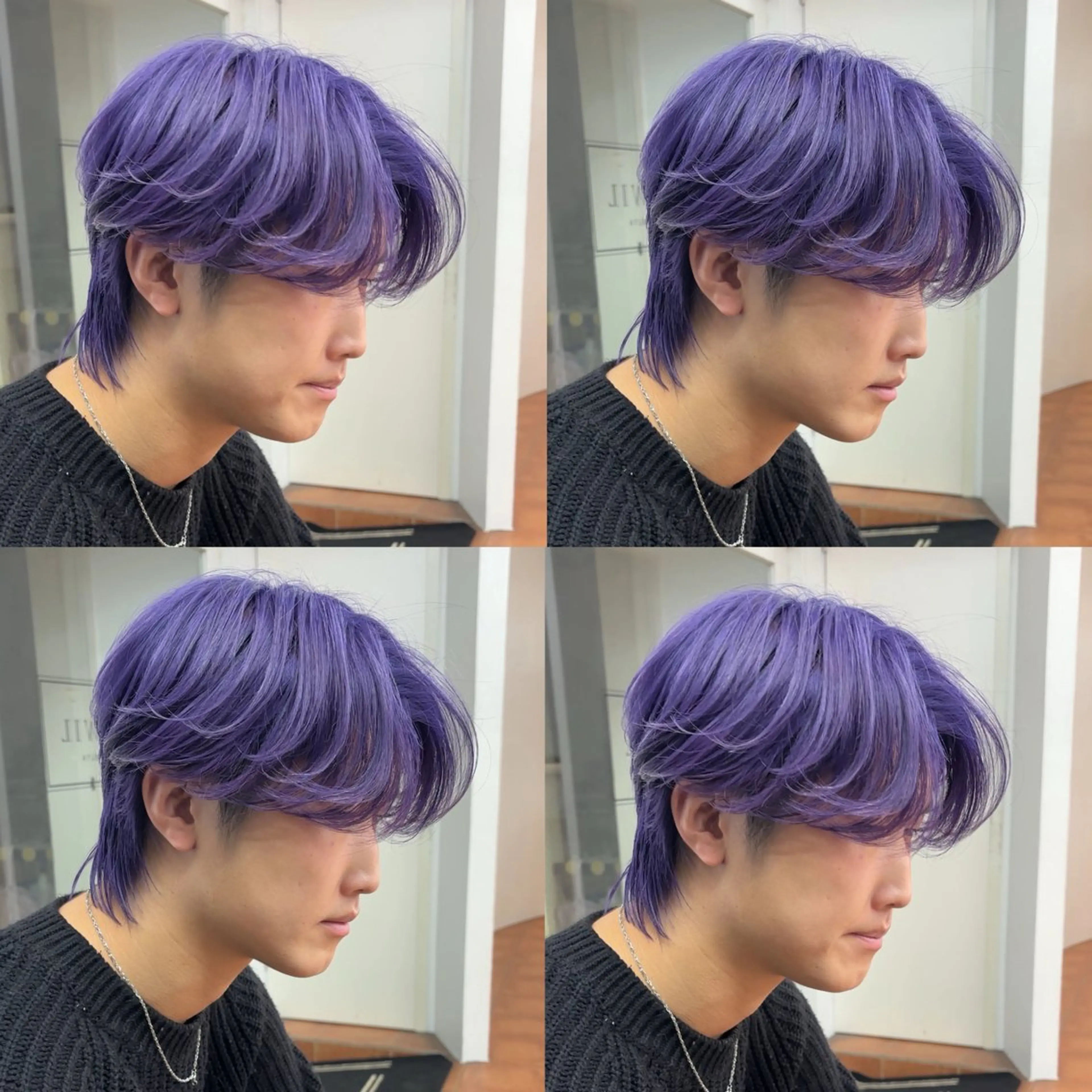 カラー メンズ メンズブリーチ ブリーチ カット ヘアカラー メンズカット ‪‪/メッシュのヘアスタイル
