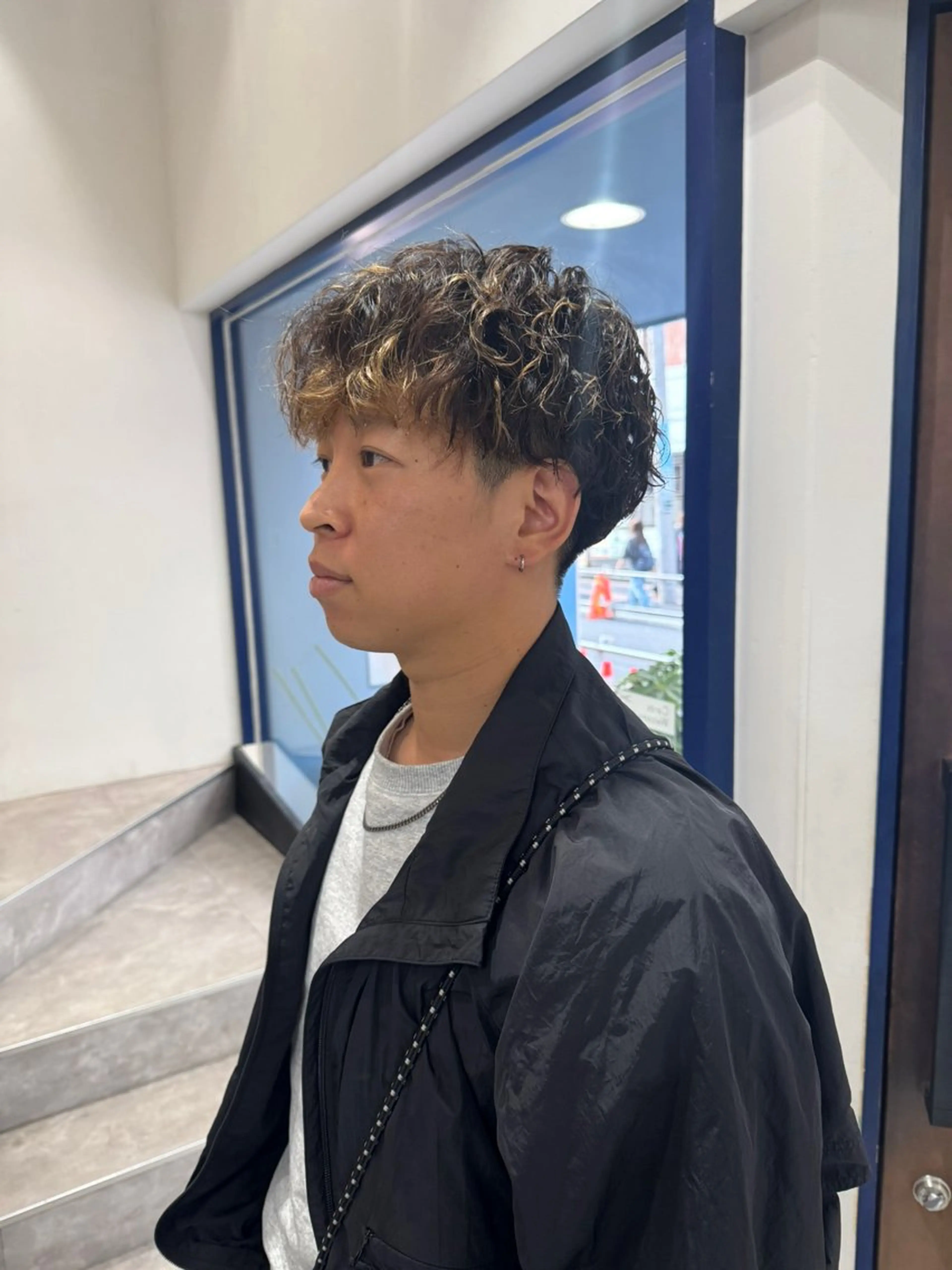 ショート カット パーマ 村山 豪歩のヘアスタイル