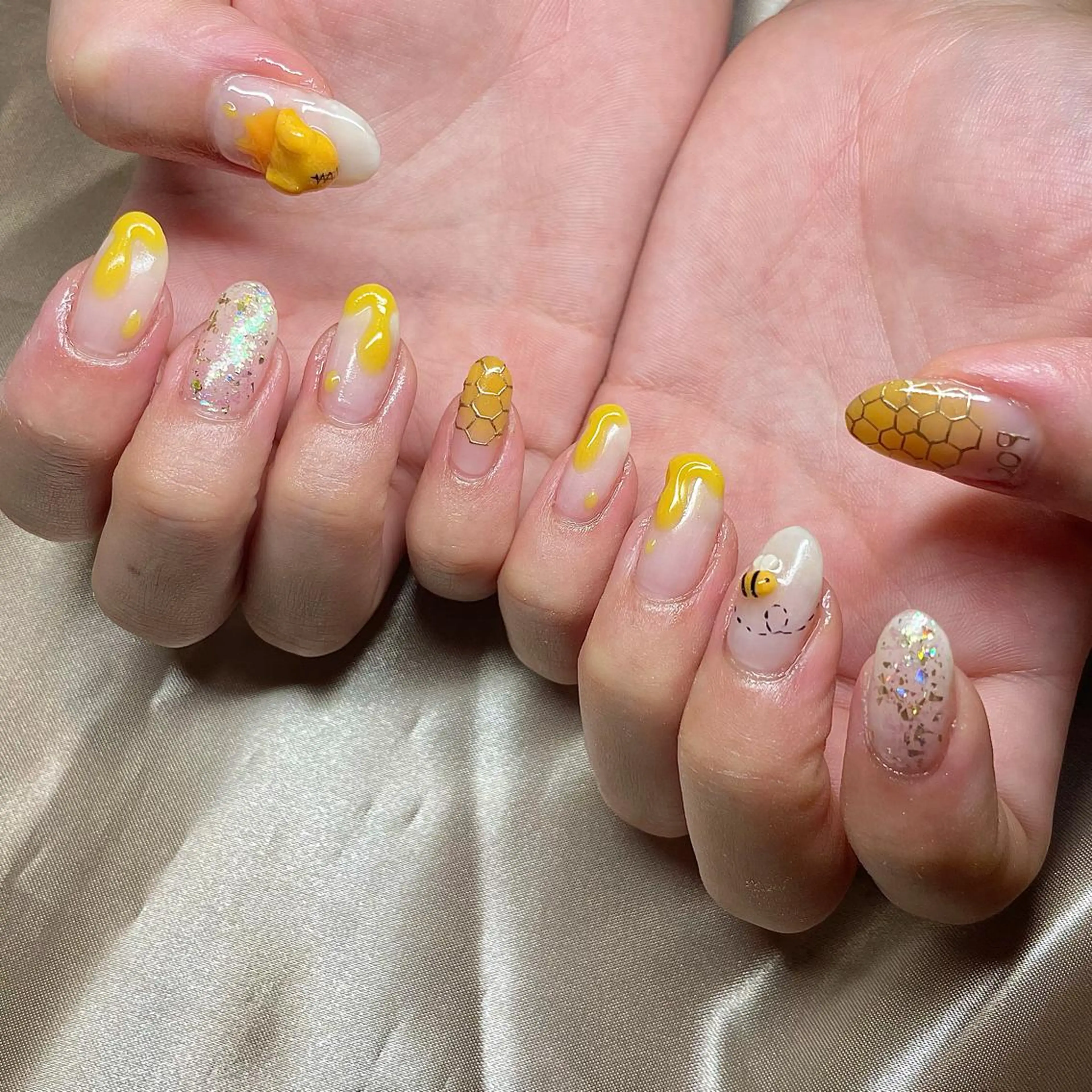 セミロング カラー パーマ ヘアアレンジ メンズ キッズ ネイル マツエク・マツパ nail&eye Aoのマツエク・マツパデザイン