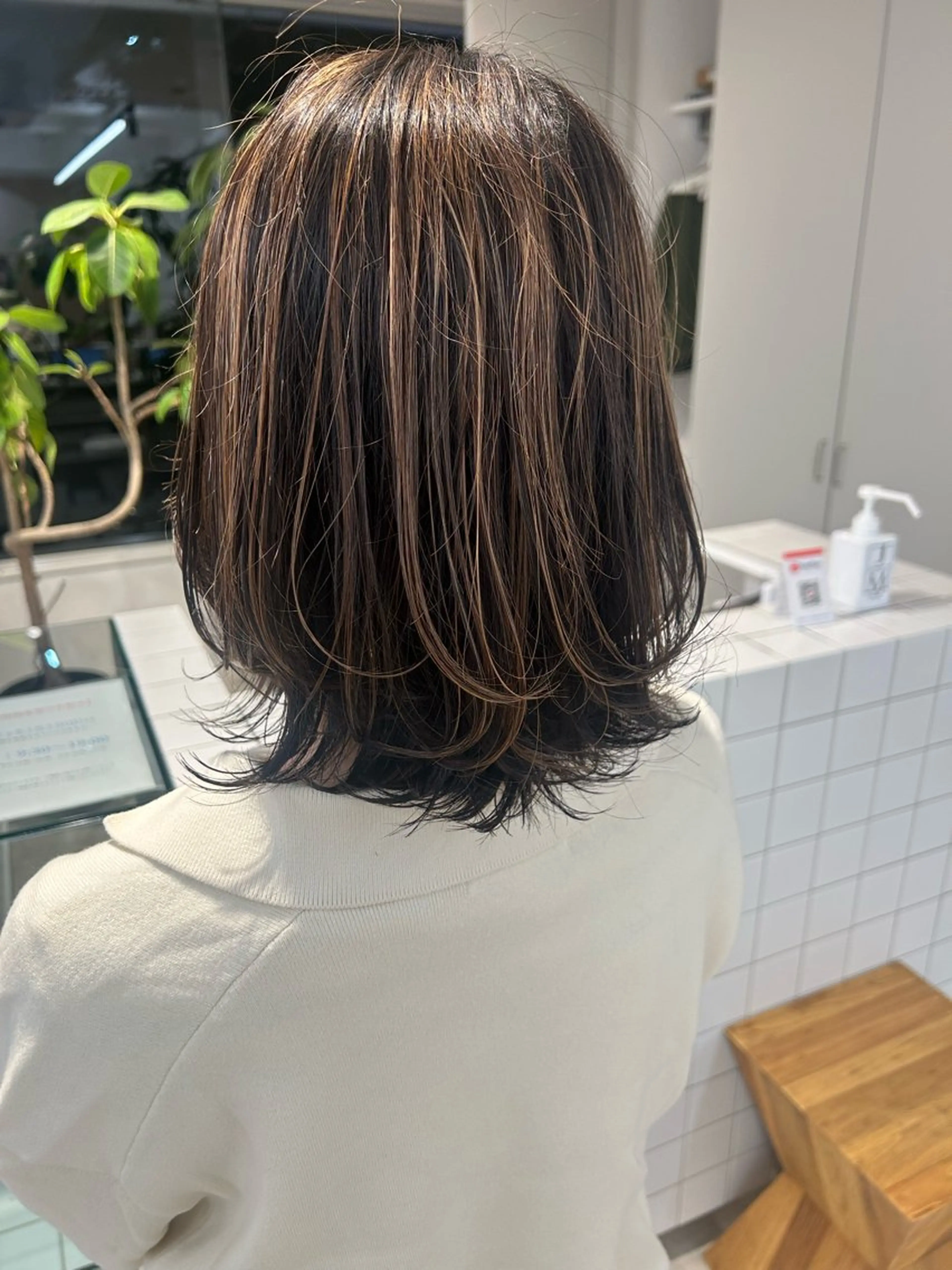 ミディアム TREAT HAIR DESIGN 千葉店所属・⭐️上田 悠⭐️のヘアスタイル