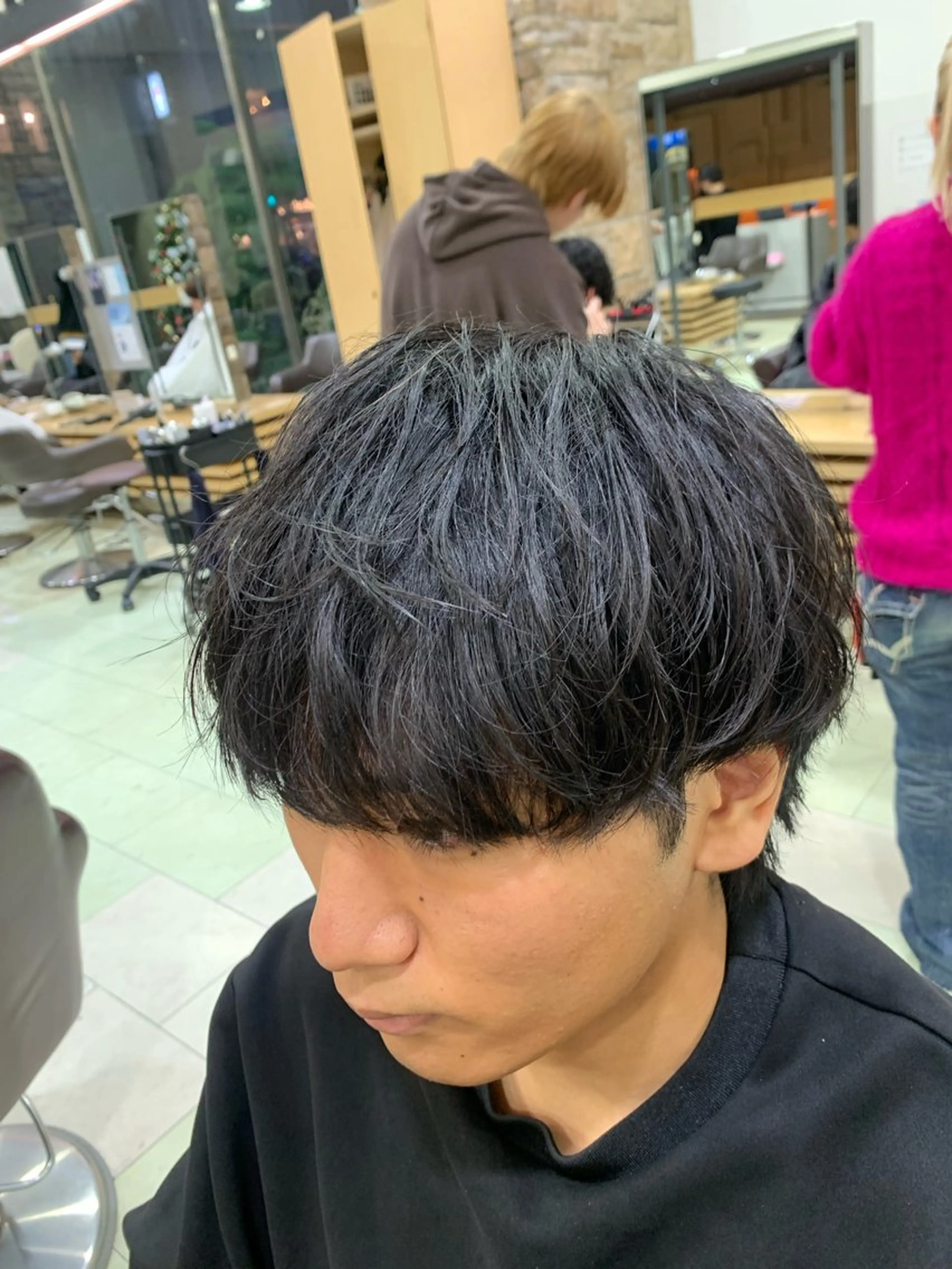 メンズ カット メンズカットパーマ 【フェザーパーマ】のヘアスタイル