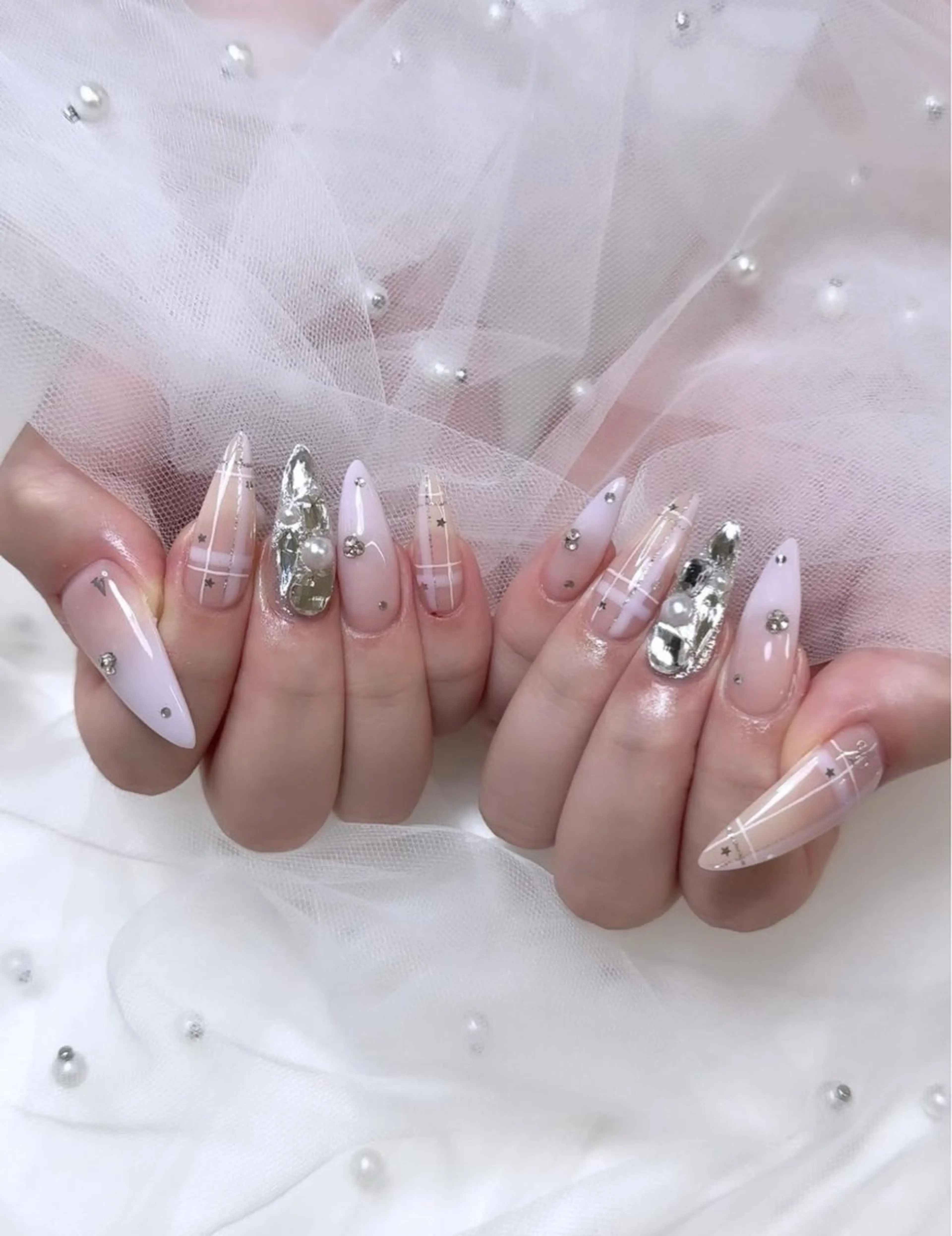 ネイル アニマル柄 オーロラネイル チークネイル フラッシュネイル ジェルネイル ハンドネイル T.A Nail Salon所属・T.A Nail Salonのその他イメージ