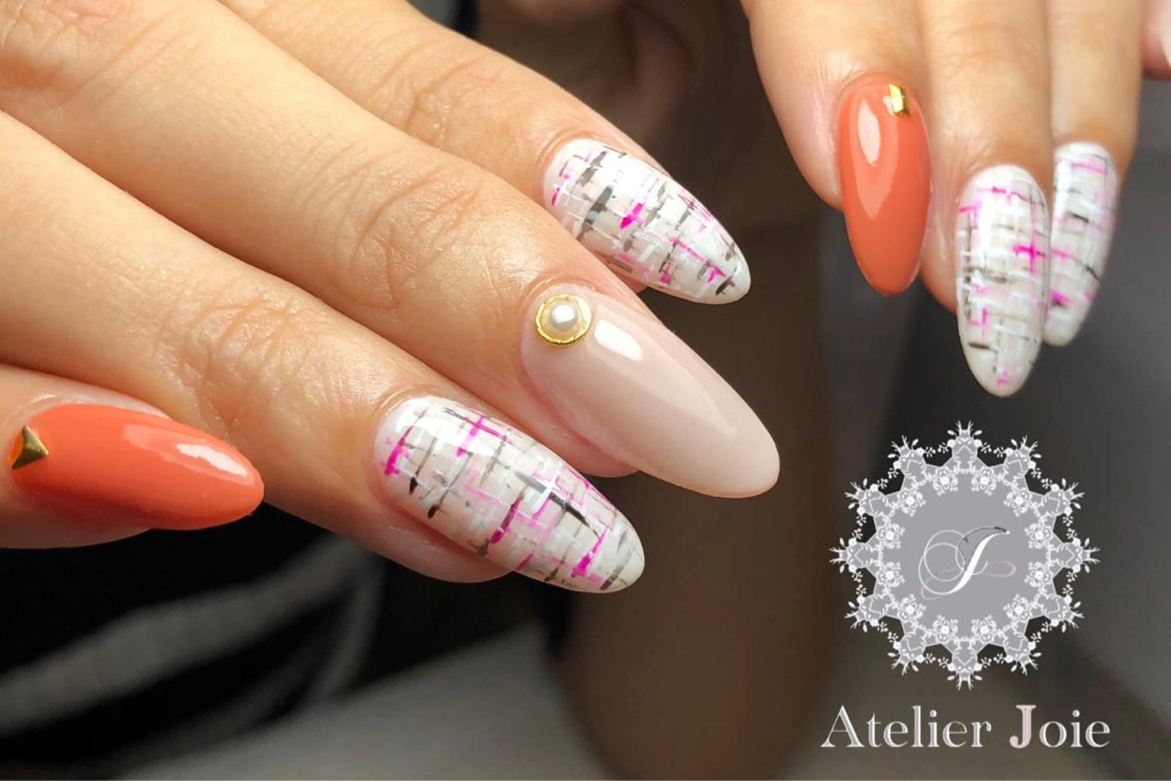 ネイル ハンドネイル Nail salon アトリエジョワ 金山のネイルデザイン