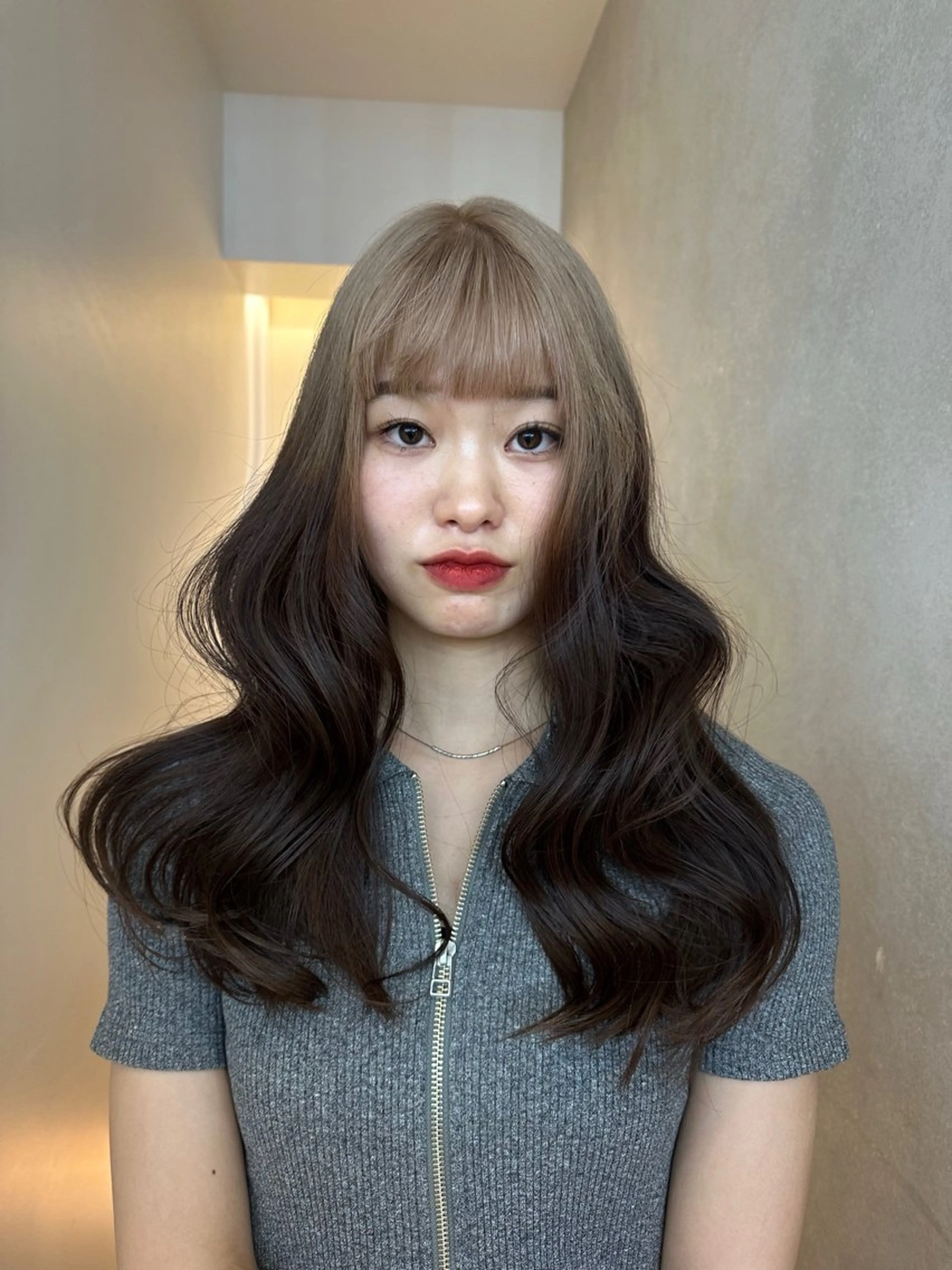 カラー ヘアカラー ハイトーン特化 pepe🎀のヘアスタイル