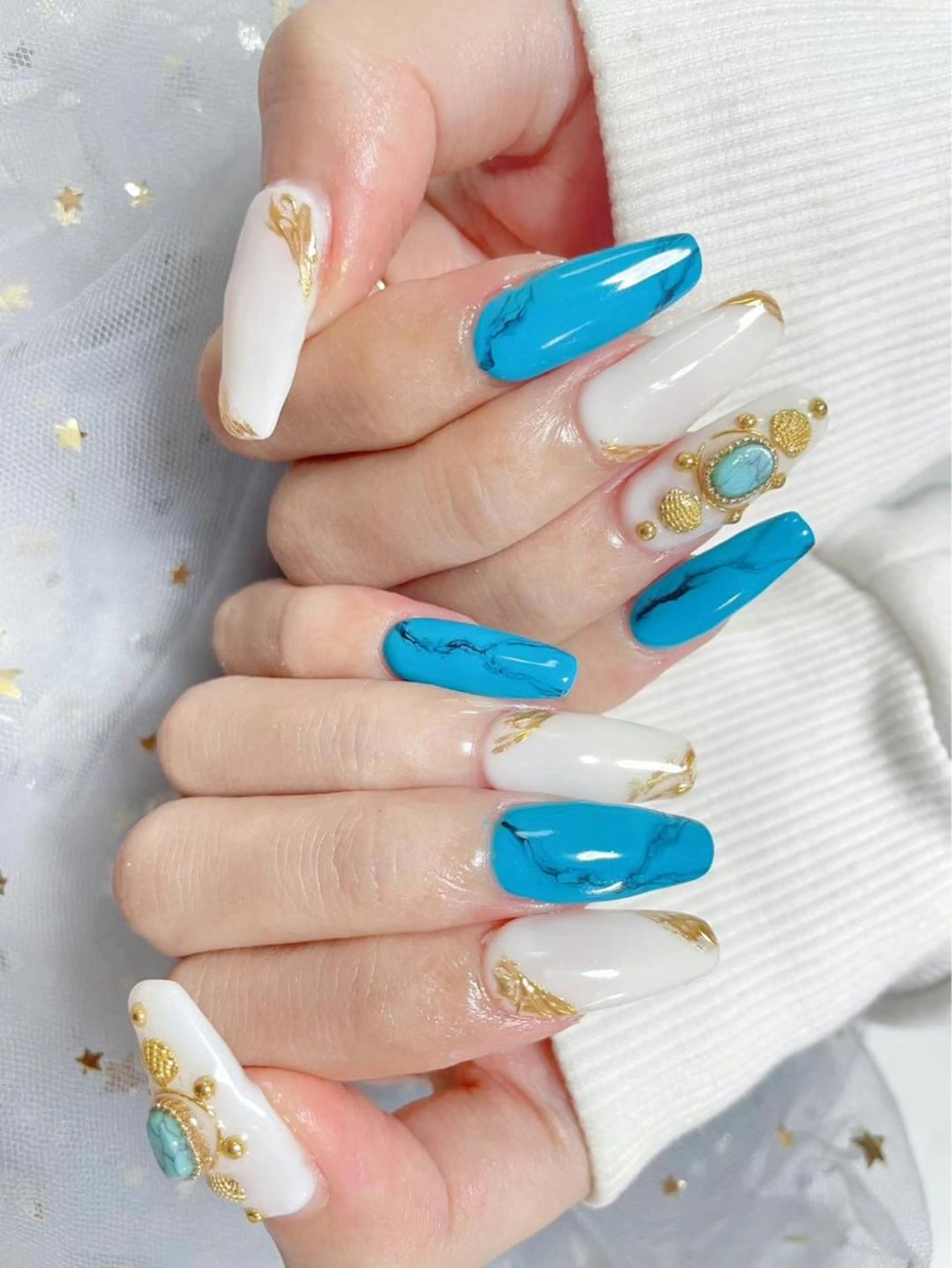 ネイル ネイルチップ 🎀ネイルサロン エクラYUI🎀のネイルデザイン