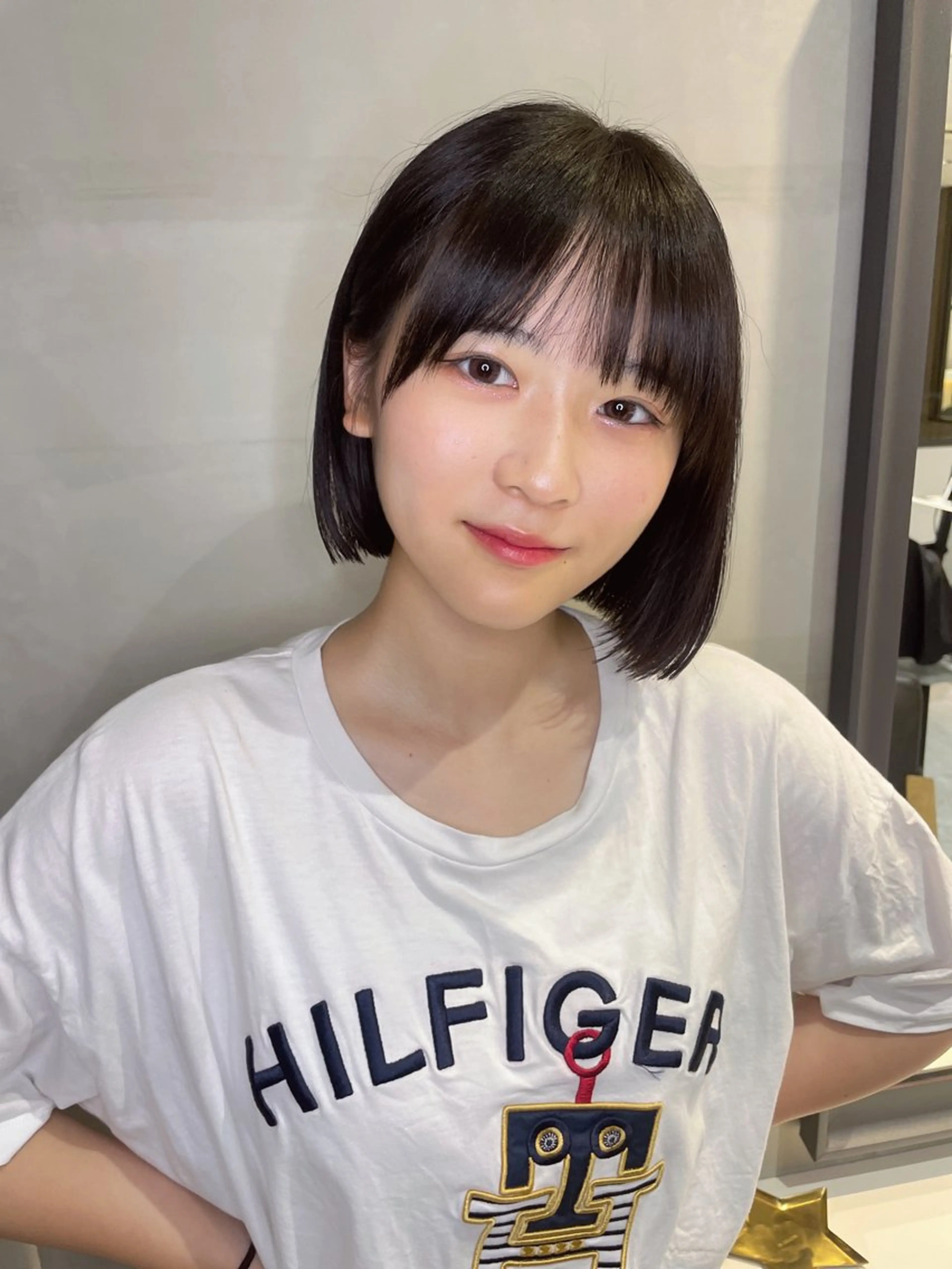 ミディアム カラー カット トリートメント Aster by One Bloom所属・Aster れおん💡⠜のヘアスタイル