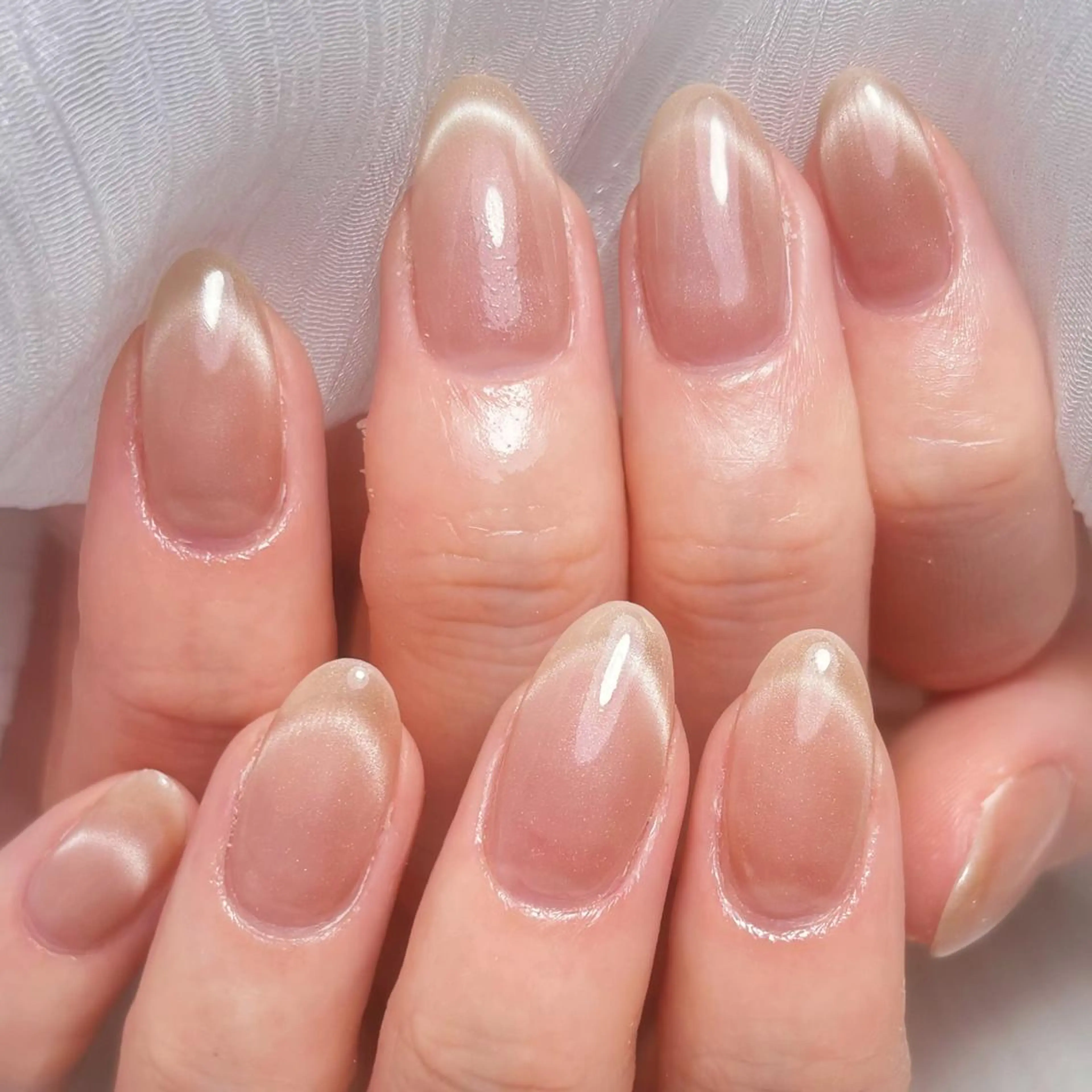 ネイル アートネイル オーロラネイル ガーリー キラキラネイル 韓国ネイル ハンドネイル DIAMOND Nail🥇のネイルデザイン
