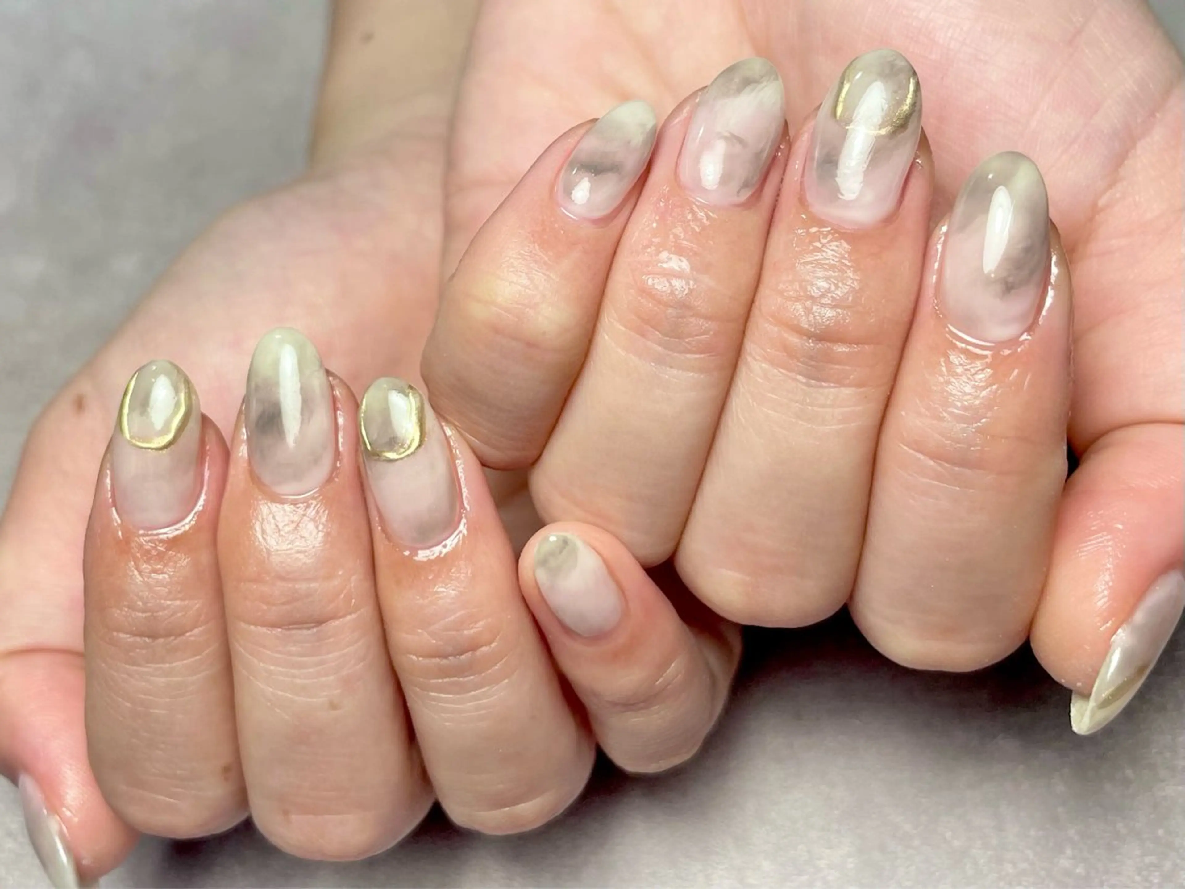 ネイル luz.［ﾙｰｽ.］所属・tliengle ［ﾄﾘｱﾝｸﾞﾙ］のネイルデザイン