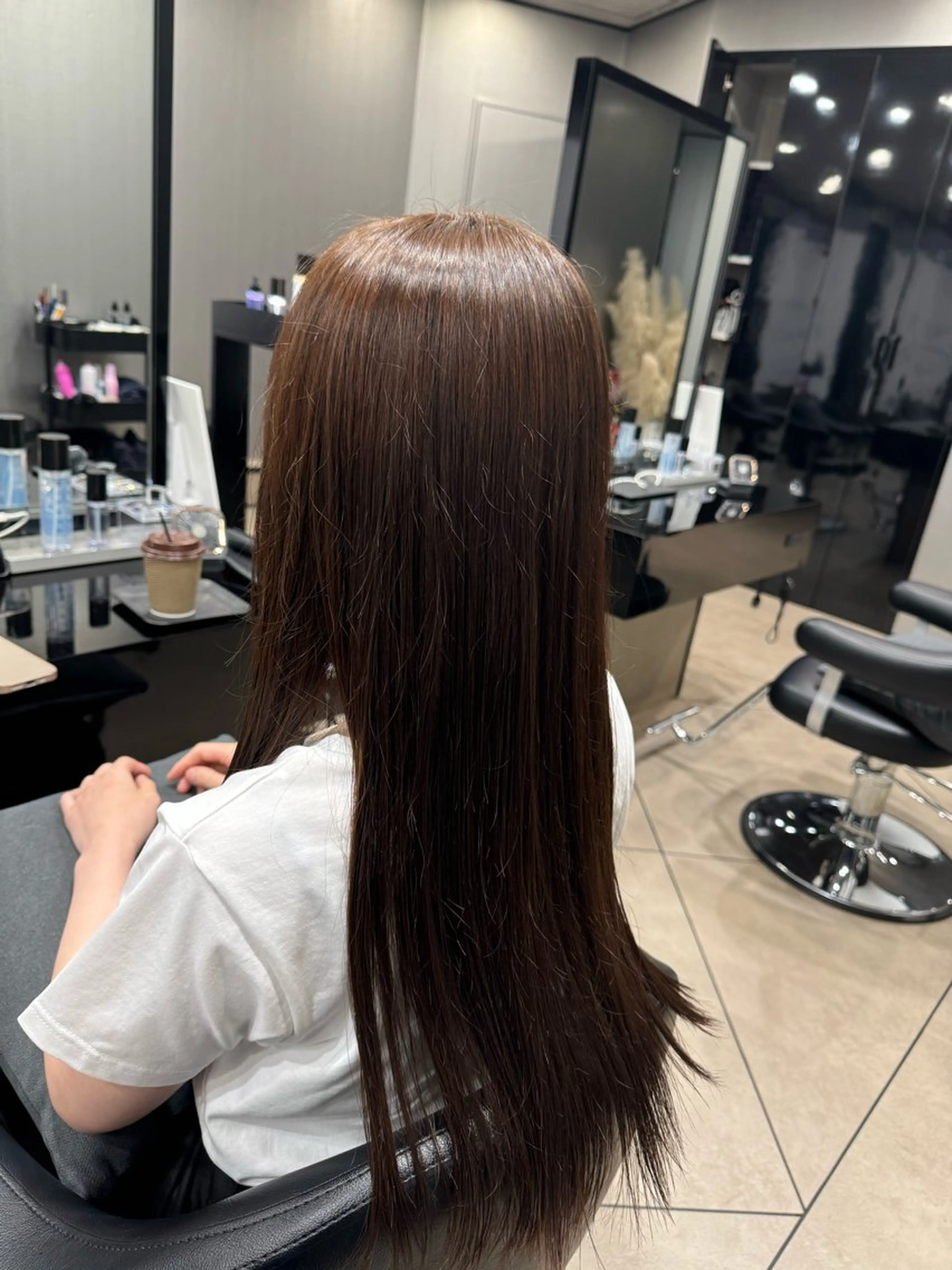 ロング カラー ヘアカラー 池田 龍生のヘアスタイル