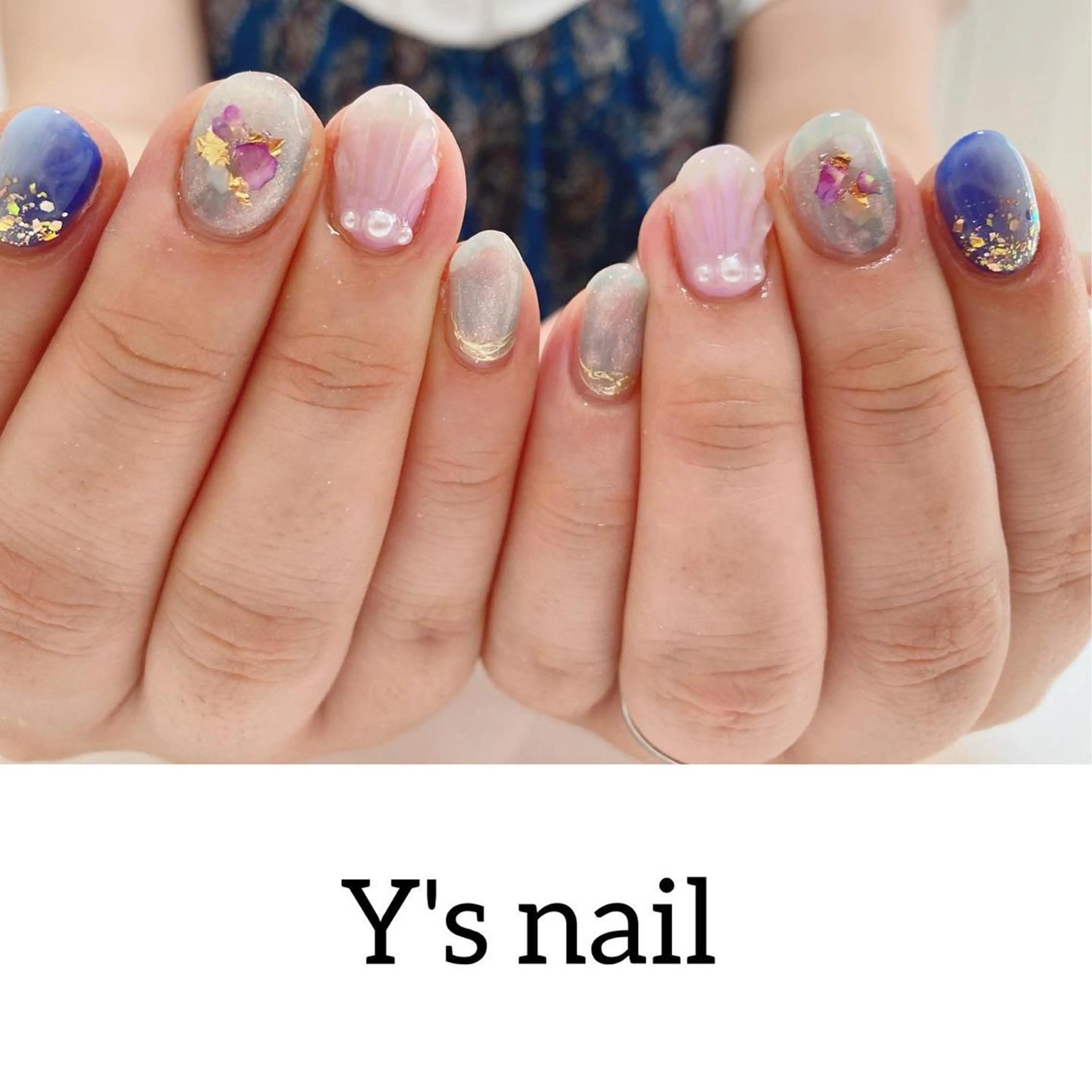 ネイル ハンドネイル 手書きが得意🖌️ Y’s  nailのネイルデザイン