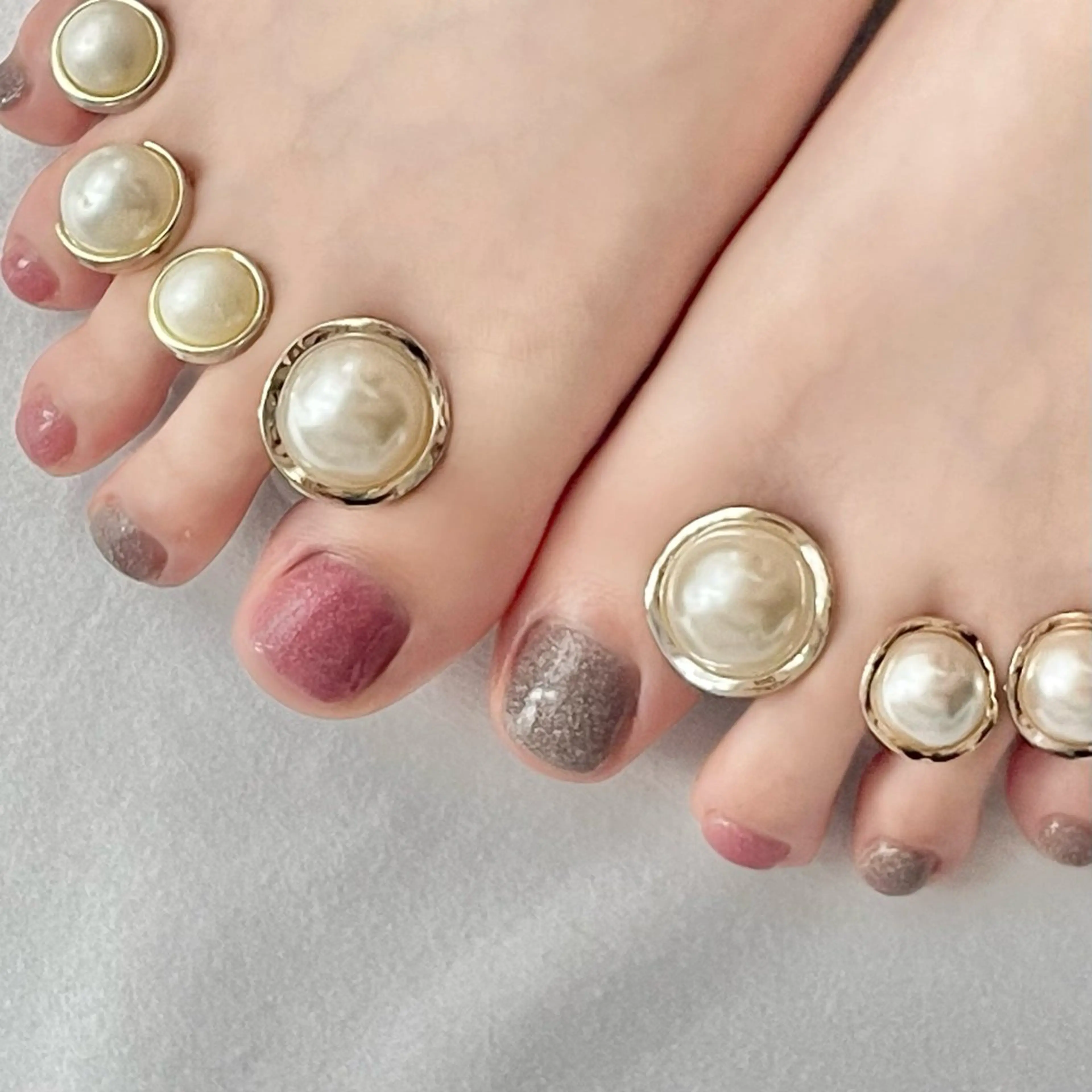 ネイル ラメ(グリッター) private salon Noëlのネイルデザイン