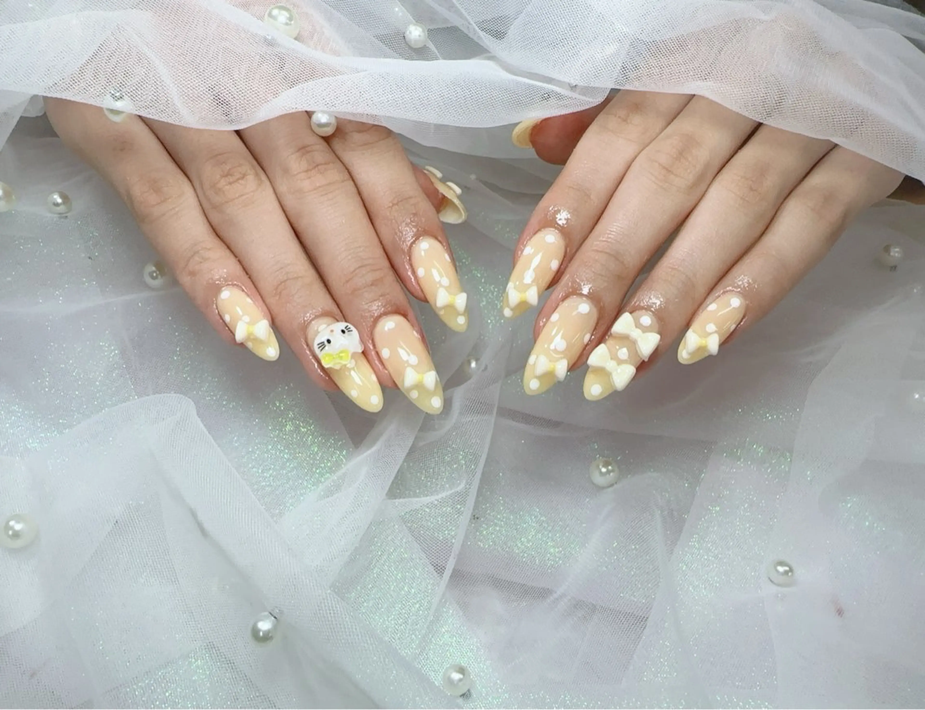 ネイル ハンドネイル Hey🌈NAIL 長さ出し専門店のネイルデザイン