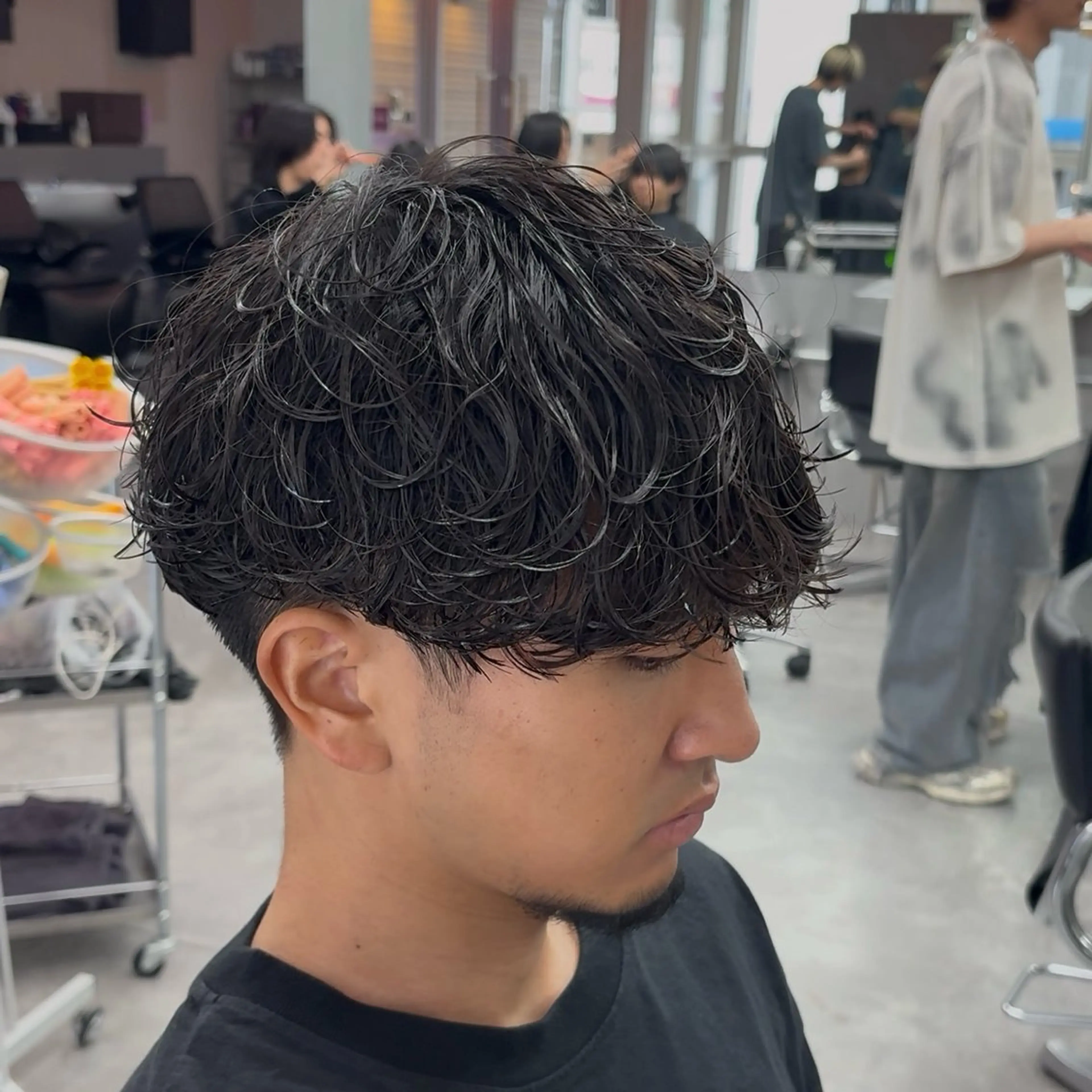 パーマ メンズ パーマ支持率No.1 ❤️‍🔥安成弾のヘアスタイル