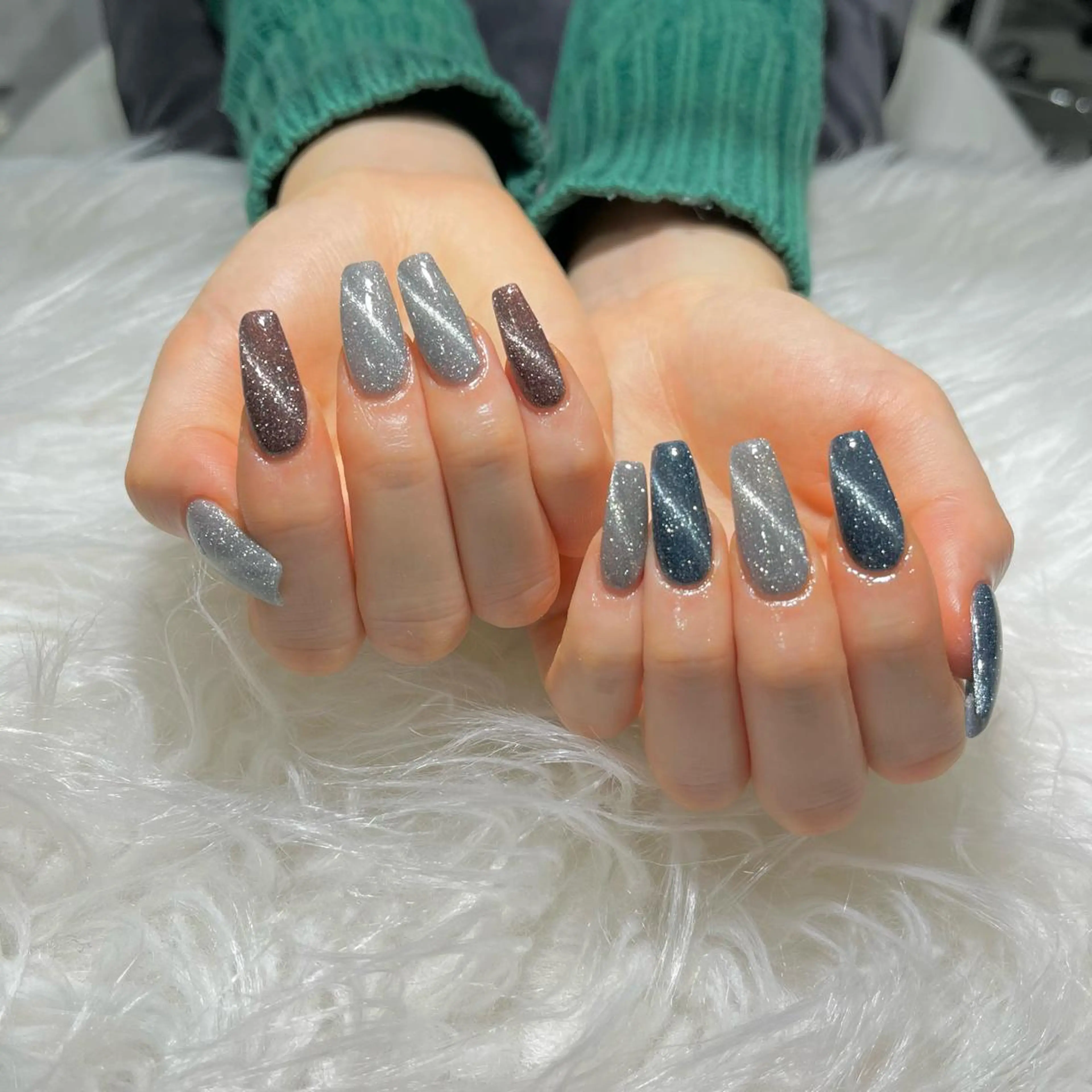 ネイル ワンカラーネイル ネイルチップ ハンドネイル Miki milimiliのネイルデザイン