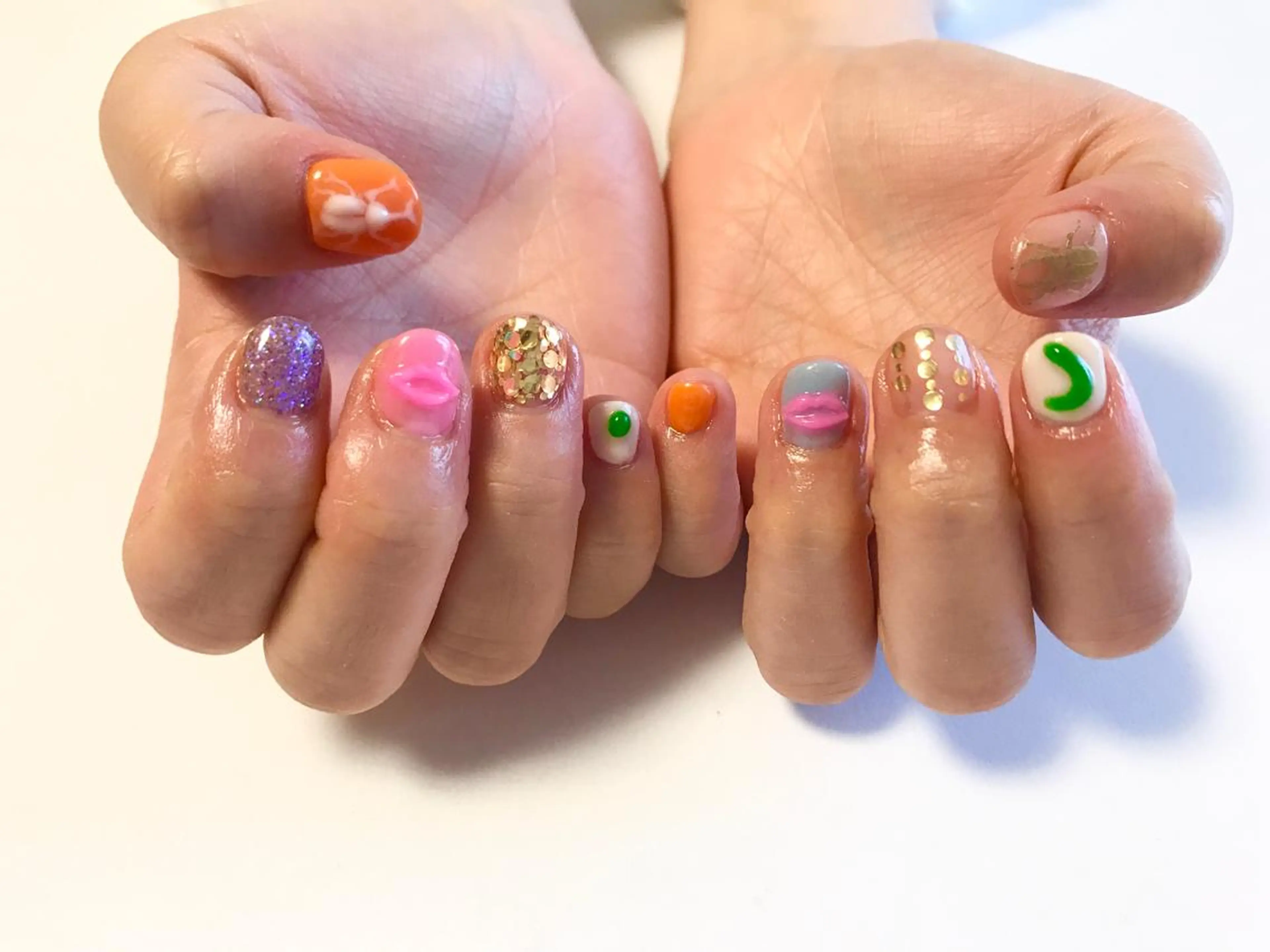 ネイル 樫原 なおこのネイルデザイン