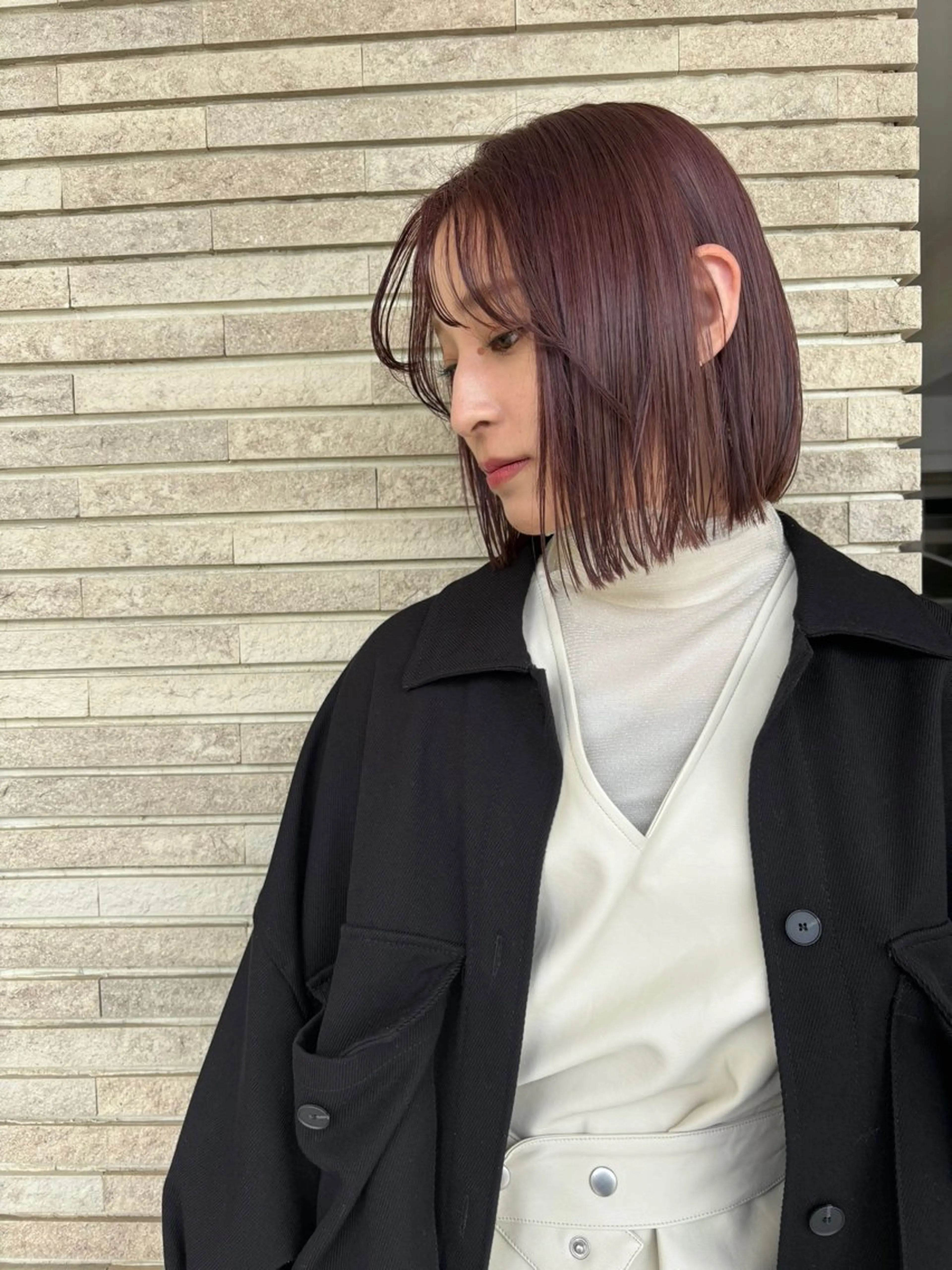 ショート カラー イルミナカラー カット ヘアカラー grand juteのヘアスタイル