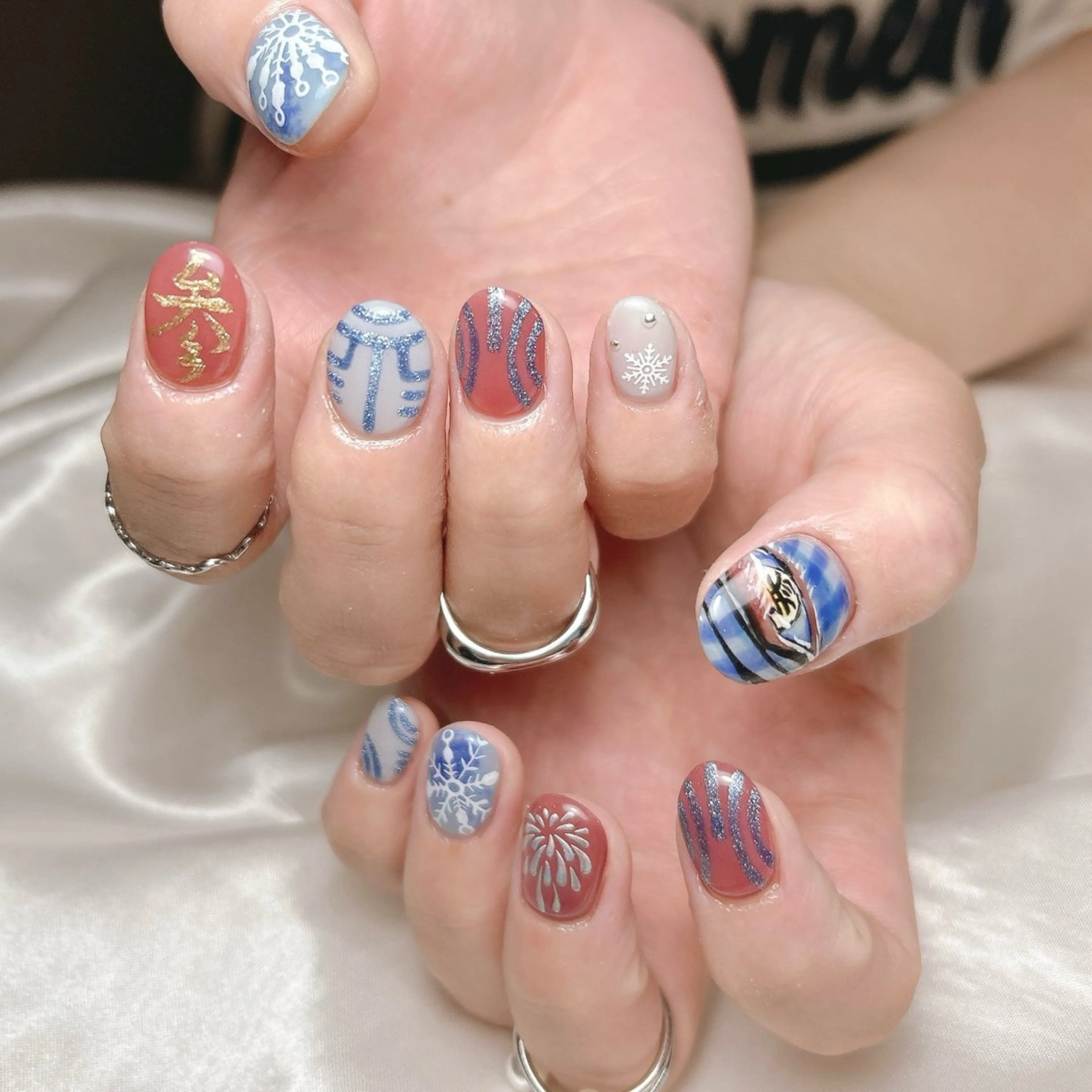 ネイル ハンドネイル junna 名古屋ネイリストのネイルデザイン