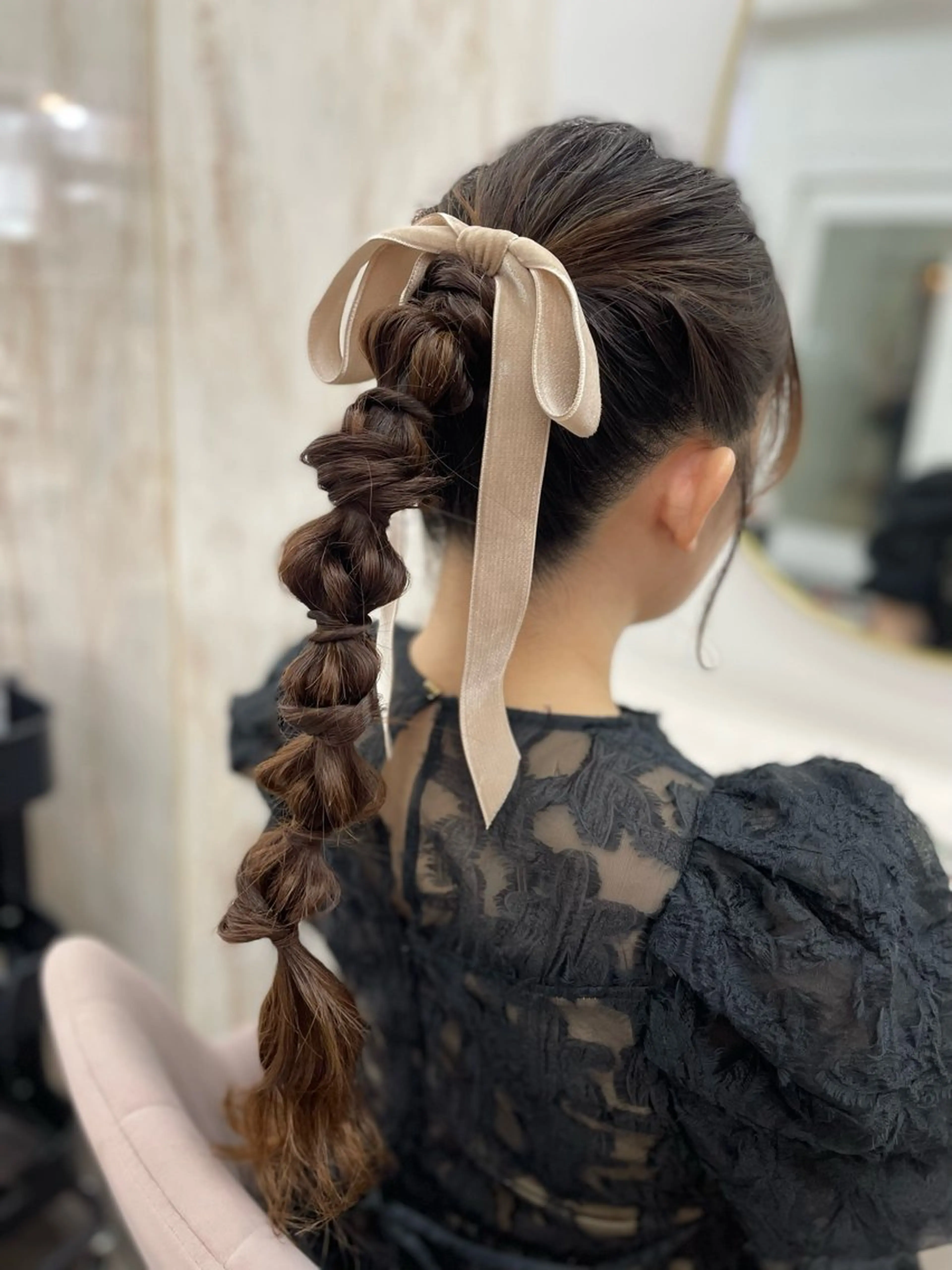 ロング ヘアアレンジ Lovis大宮みちか モデル募集❤️‍🔥のヘアスタイル