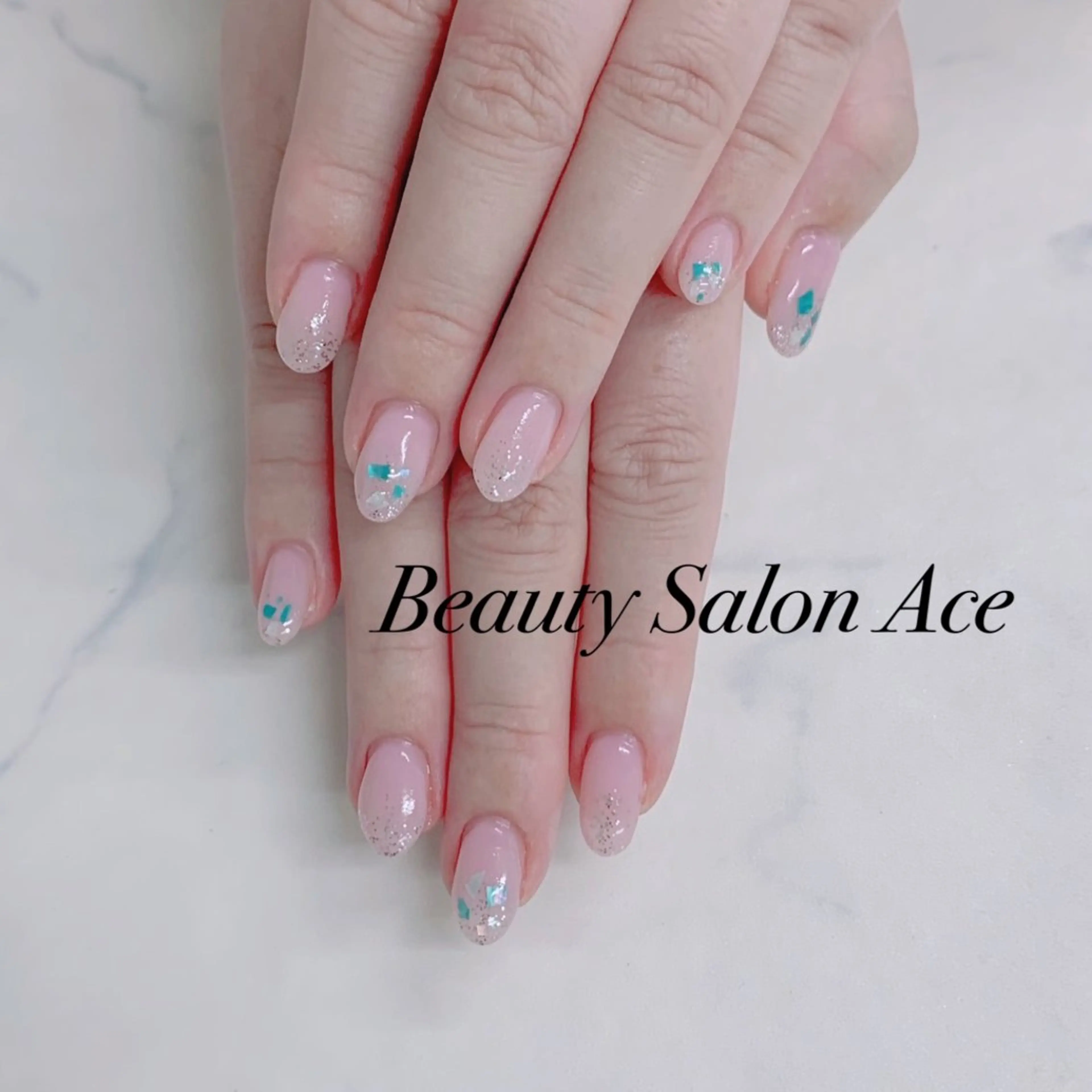 ネイル メンズネイル 夏ネイル ハンドネイル ハンドケア Beauty Salon Ace(ネイルサロン エース)所属・池袋フィルイン Ace♡長さだしのネイルデザイン