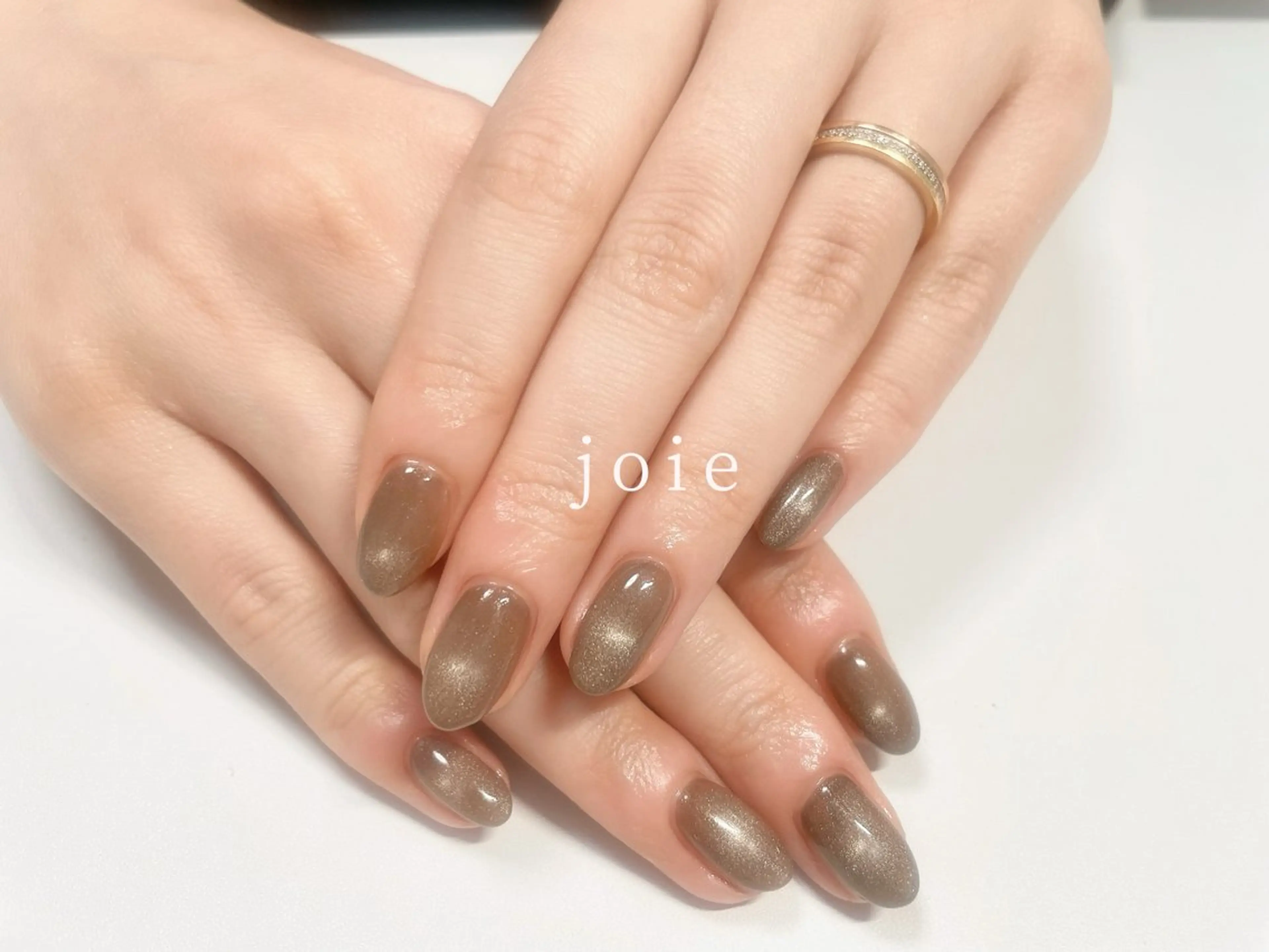 ネイル ジェルネイル キラキラネイル マグネットネイル オフィスネイル パラジェル Nailist Mikuのネイルデザイン